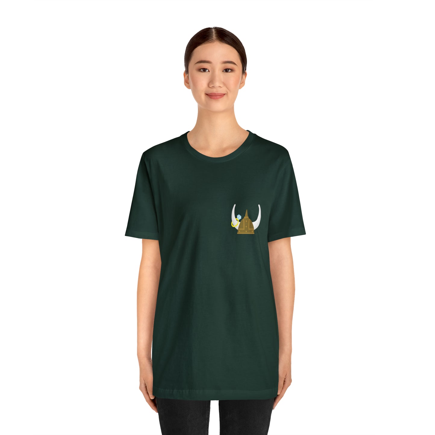 Anne and Scott, Bride, Unisex Jersey Short Sleeve Tee