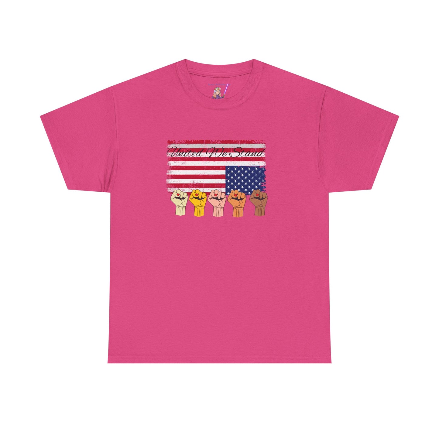 Patriotic T-Shirt, Unity Graphic Tee, American Pride Shirt, USA Flag Apparel