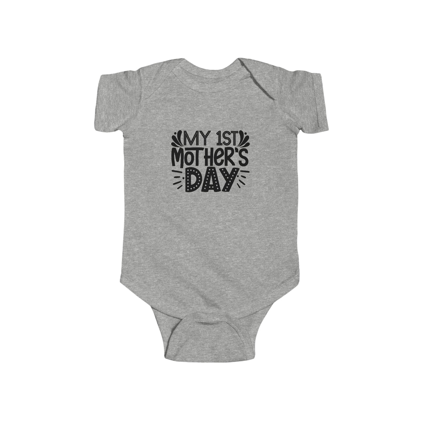 Mother's Day, First Mothers Day Onesie, Newborn -24M, Infant Fine Jersey Bodysuit