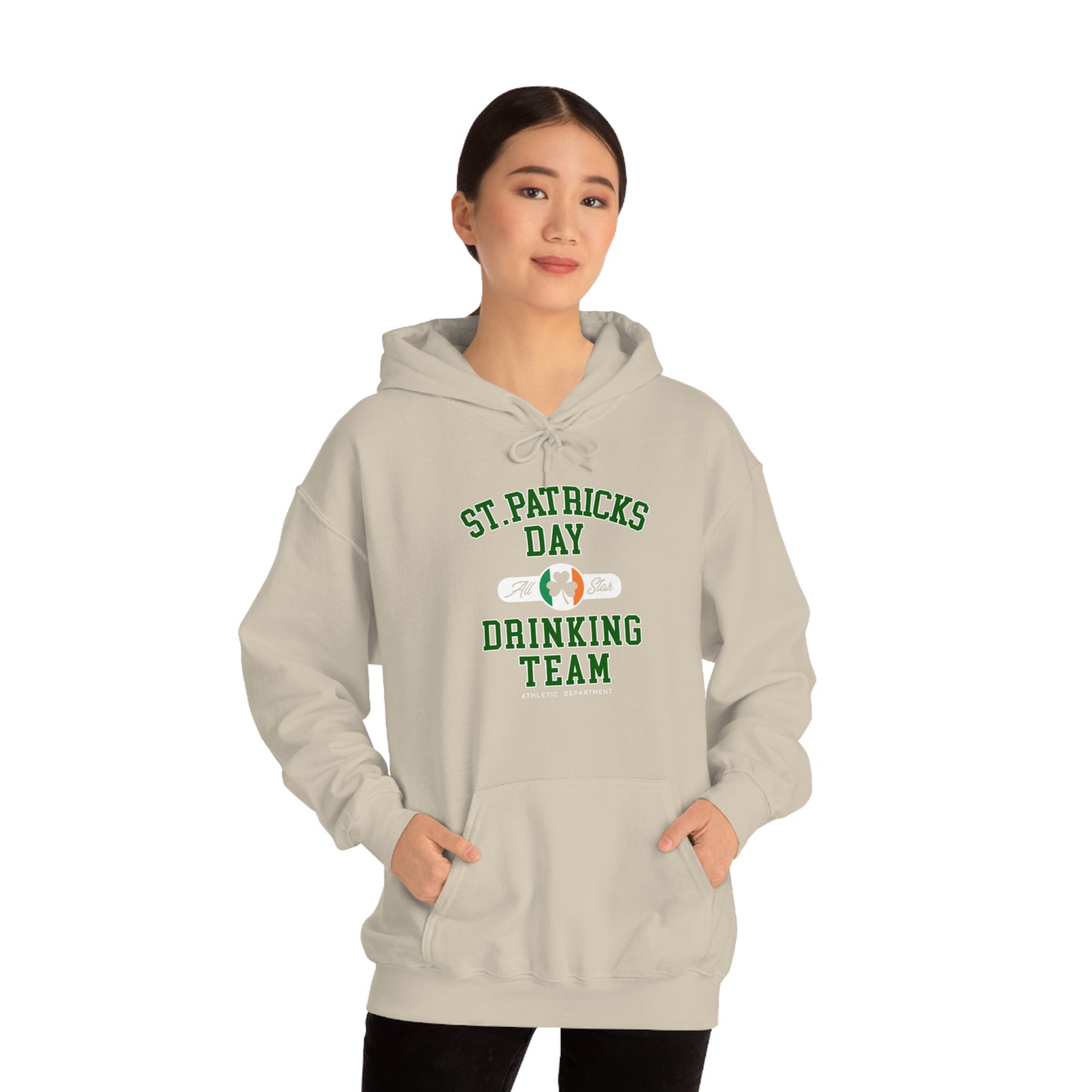 Unisex St Patrick's Day Drinking Team Hooded Sweatshirt