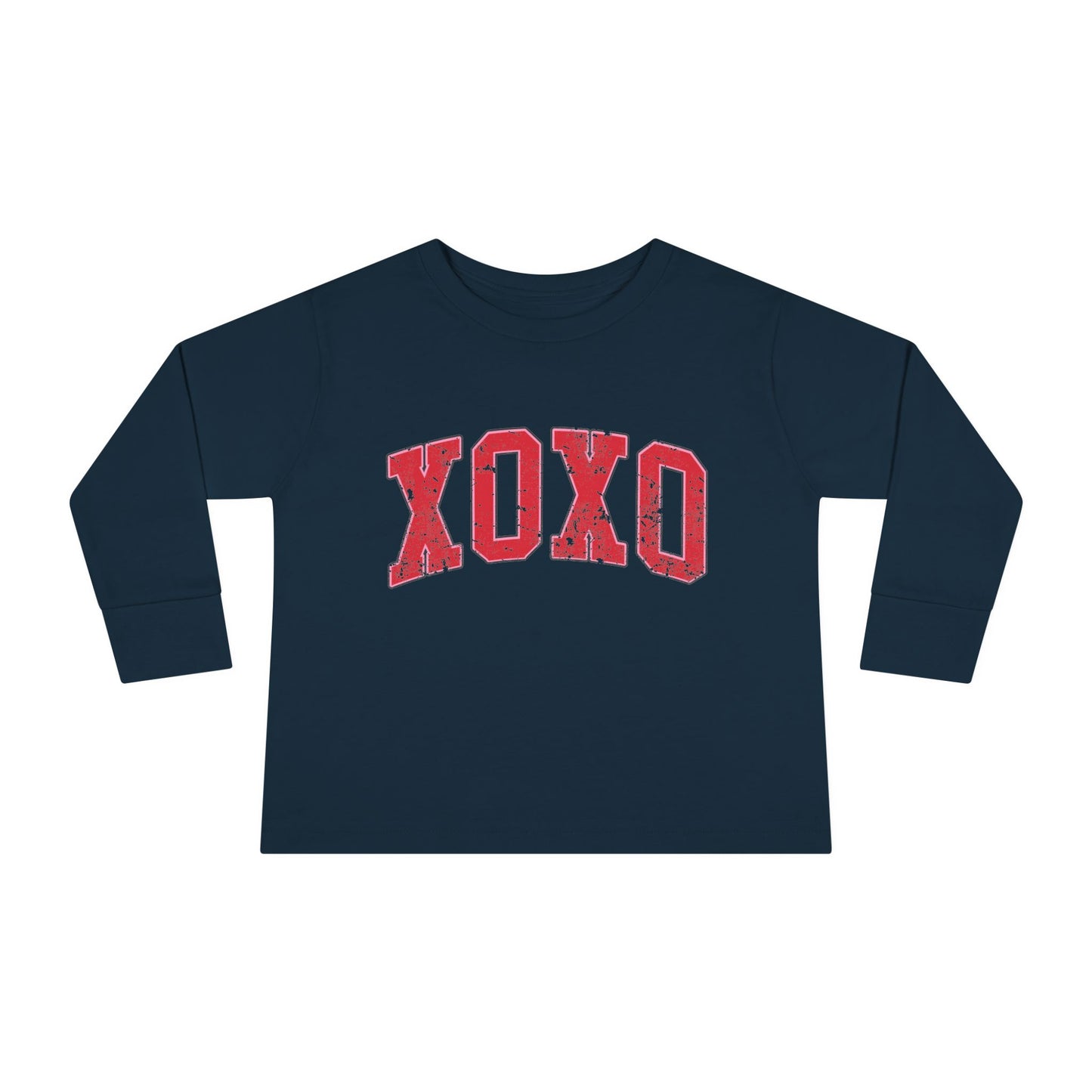 XOXO Valentine's Day Toddler Long Sleeve Tee