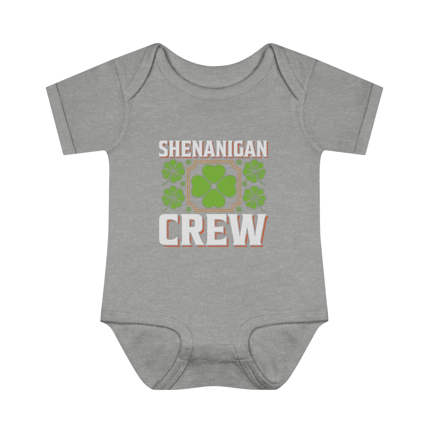St Patricks Day Matching Family Shenanigans Crew Infant Baby Rib Bodysuit
