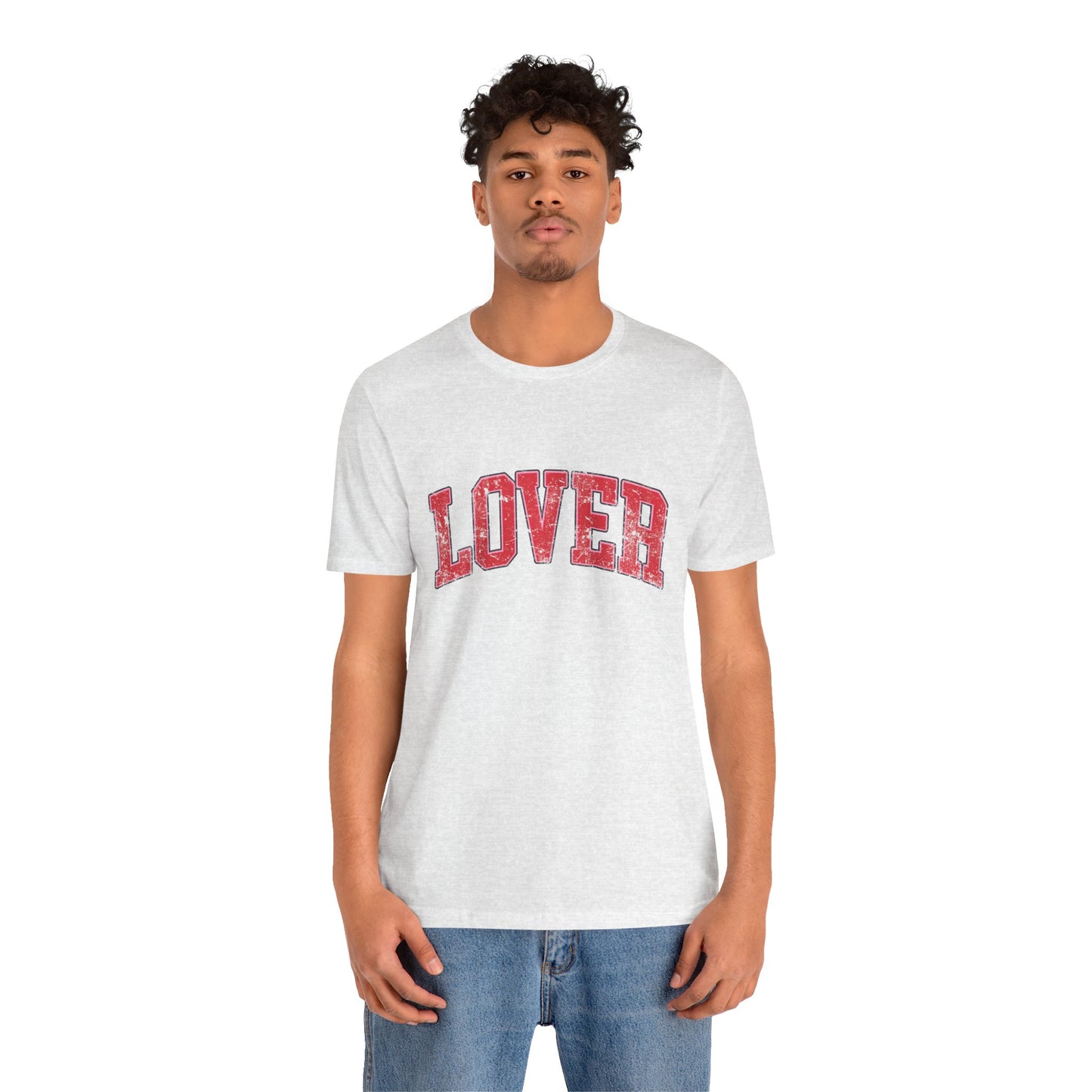 Lover Valentines Day Unisex Jersey Short Sleeve Tee