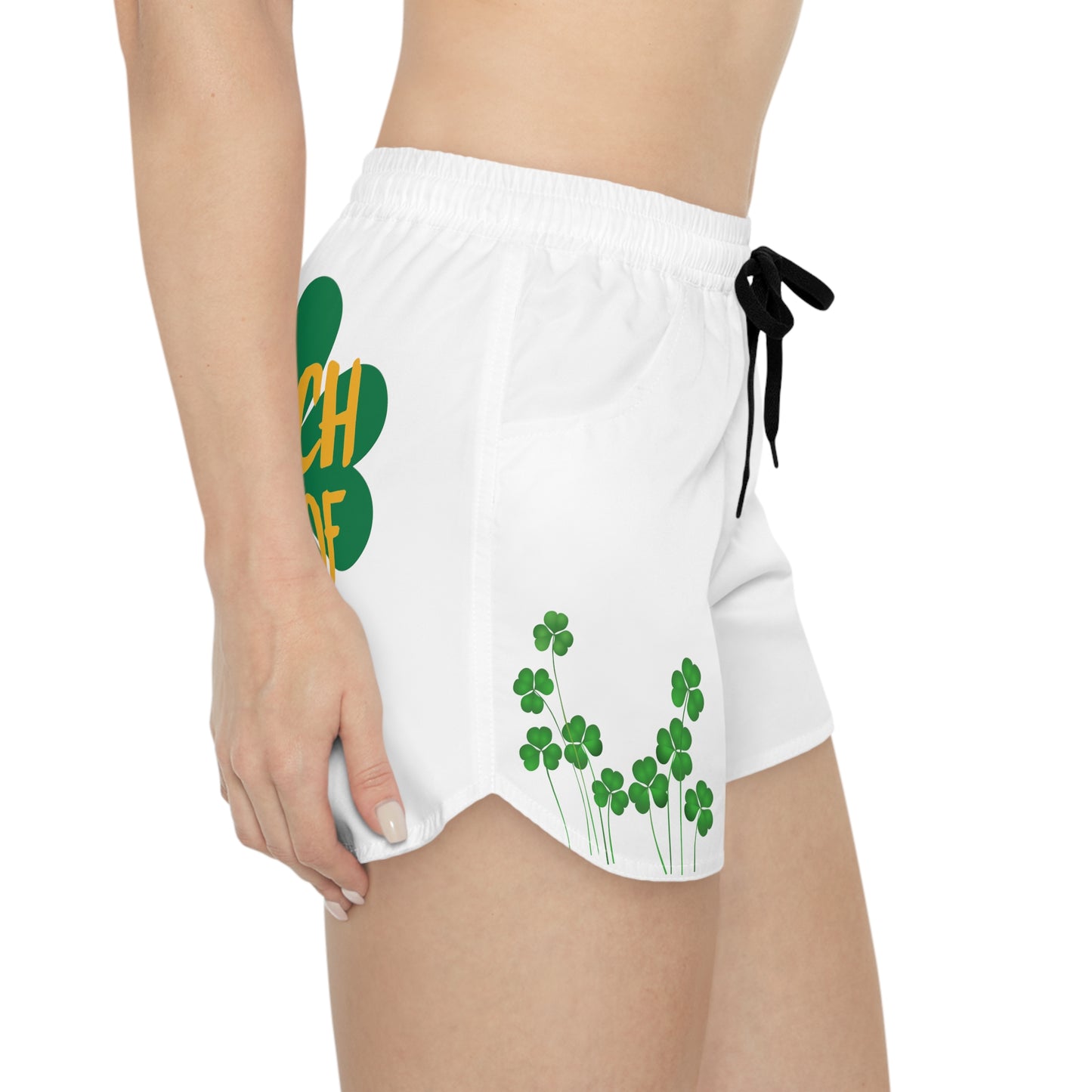 Women's St Patricks Day Novelty Casual Shorts (AOP)
