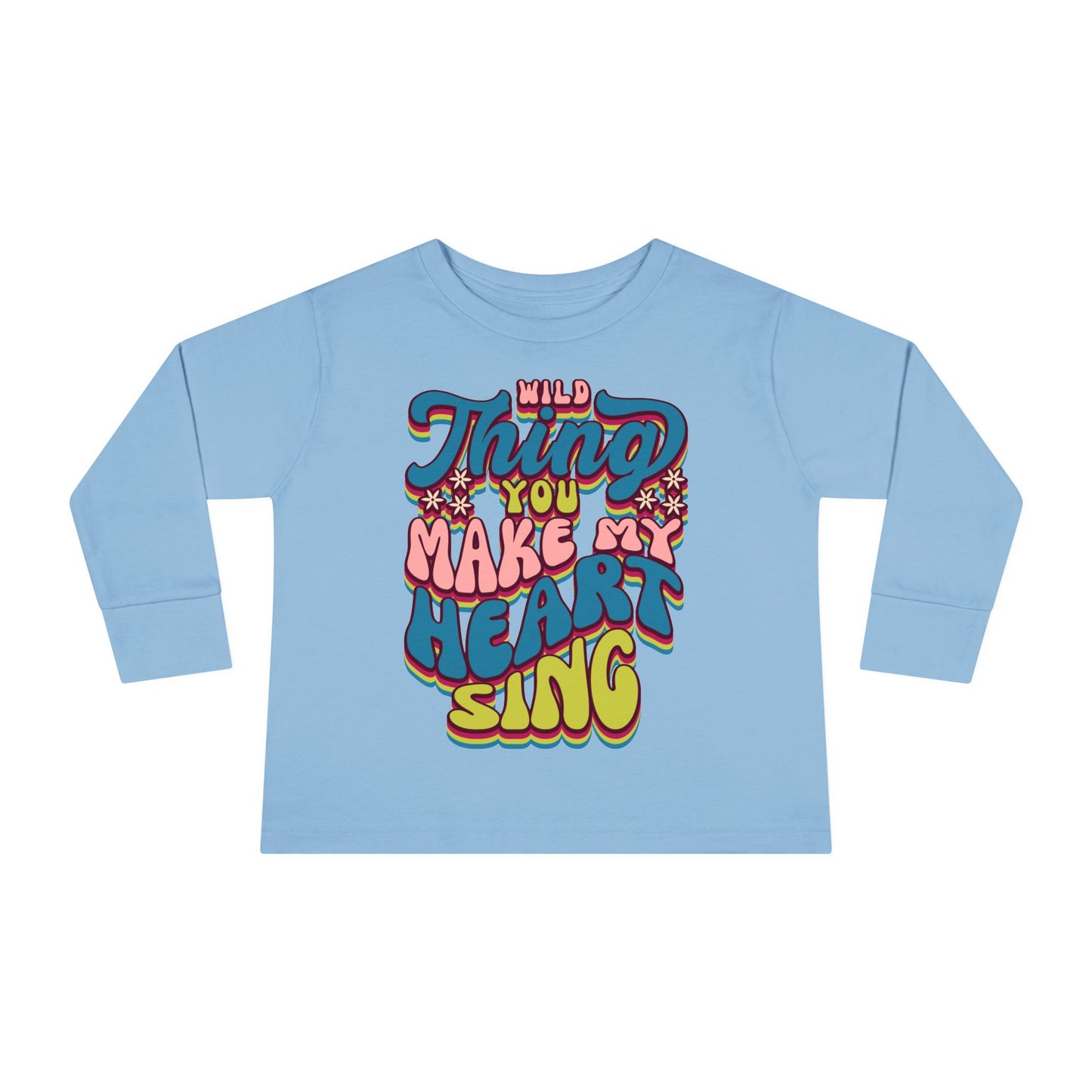 Wild Thing Valentine's Day Toddler Long Sleeve Tee