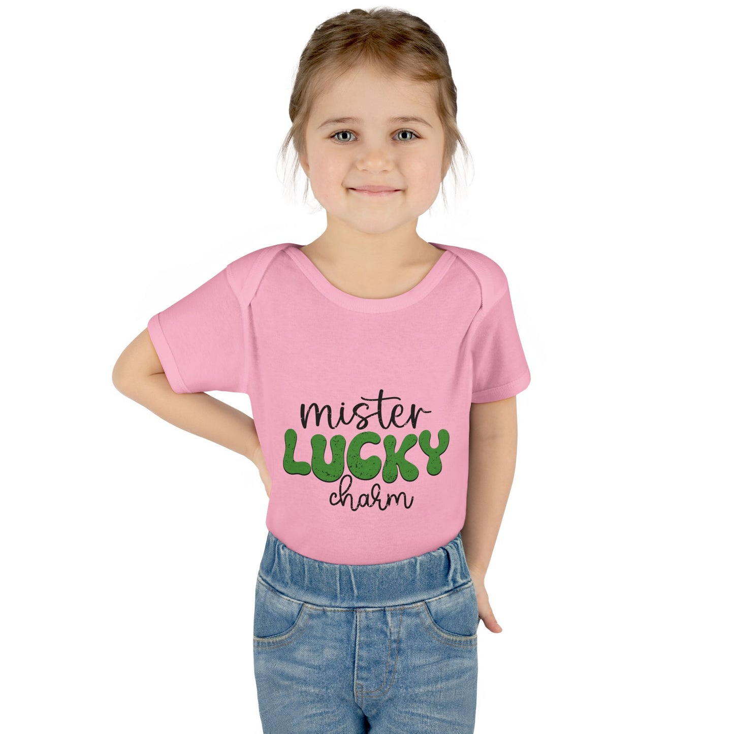 Mister Lucky Charm Infant Onesie Baby Rib Bodysuit