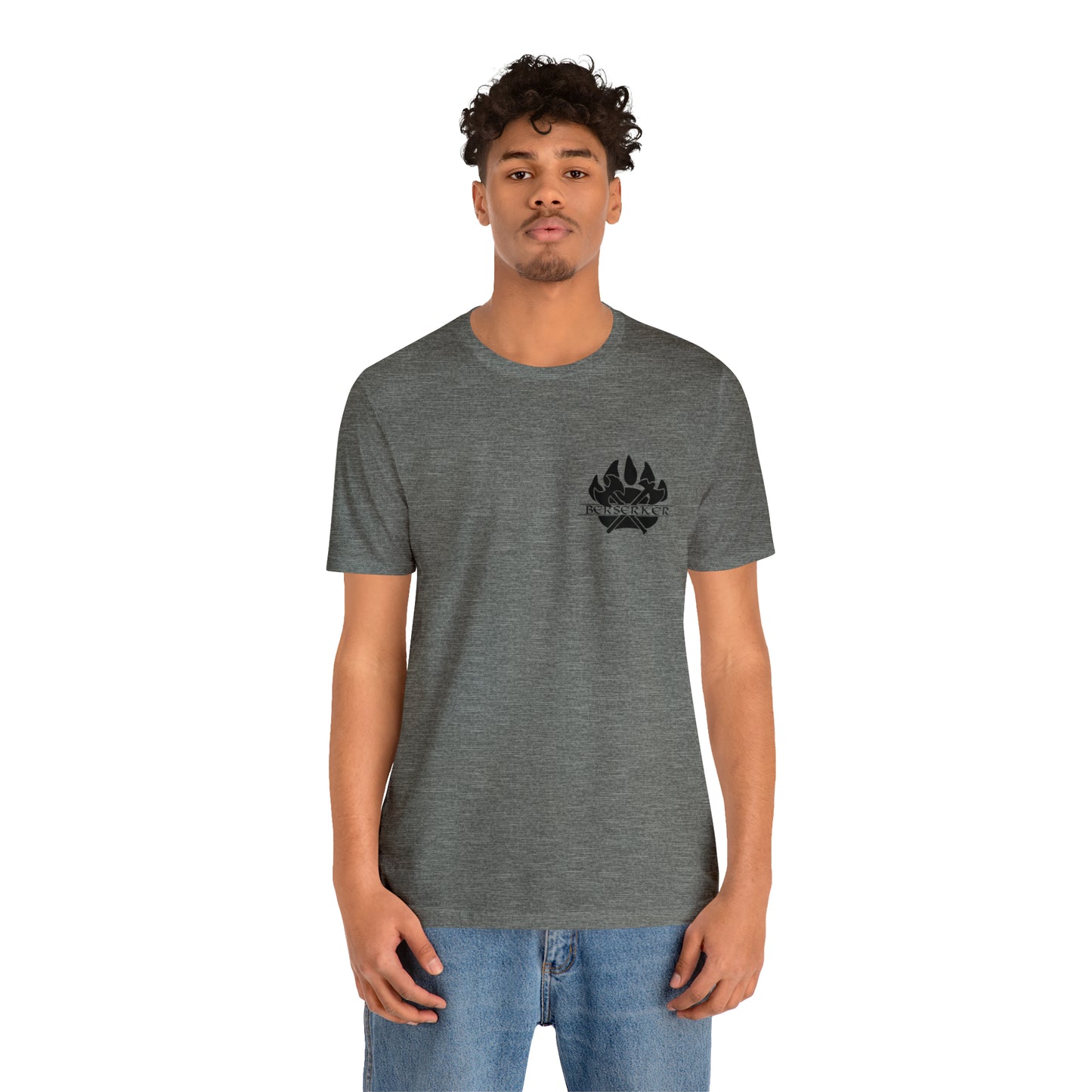 Anne and Scott, Best Man Berserker, Unisex Jersey Short Sleeve Tee
