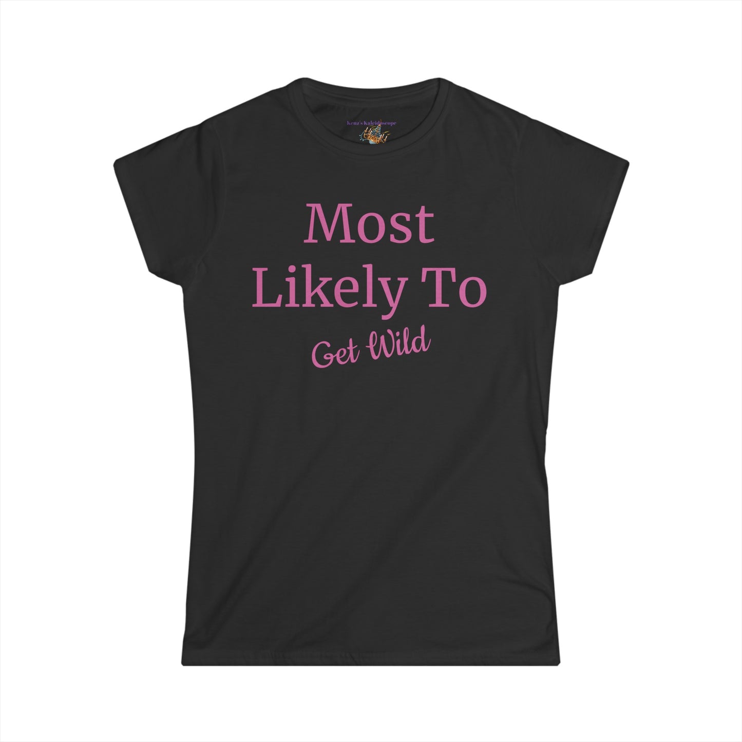 Bachelorette Party, Most Likely To, S-2XL, Women's Softstyle Tee