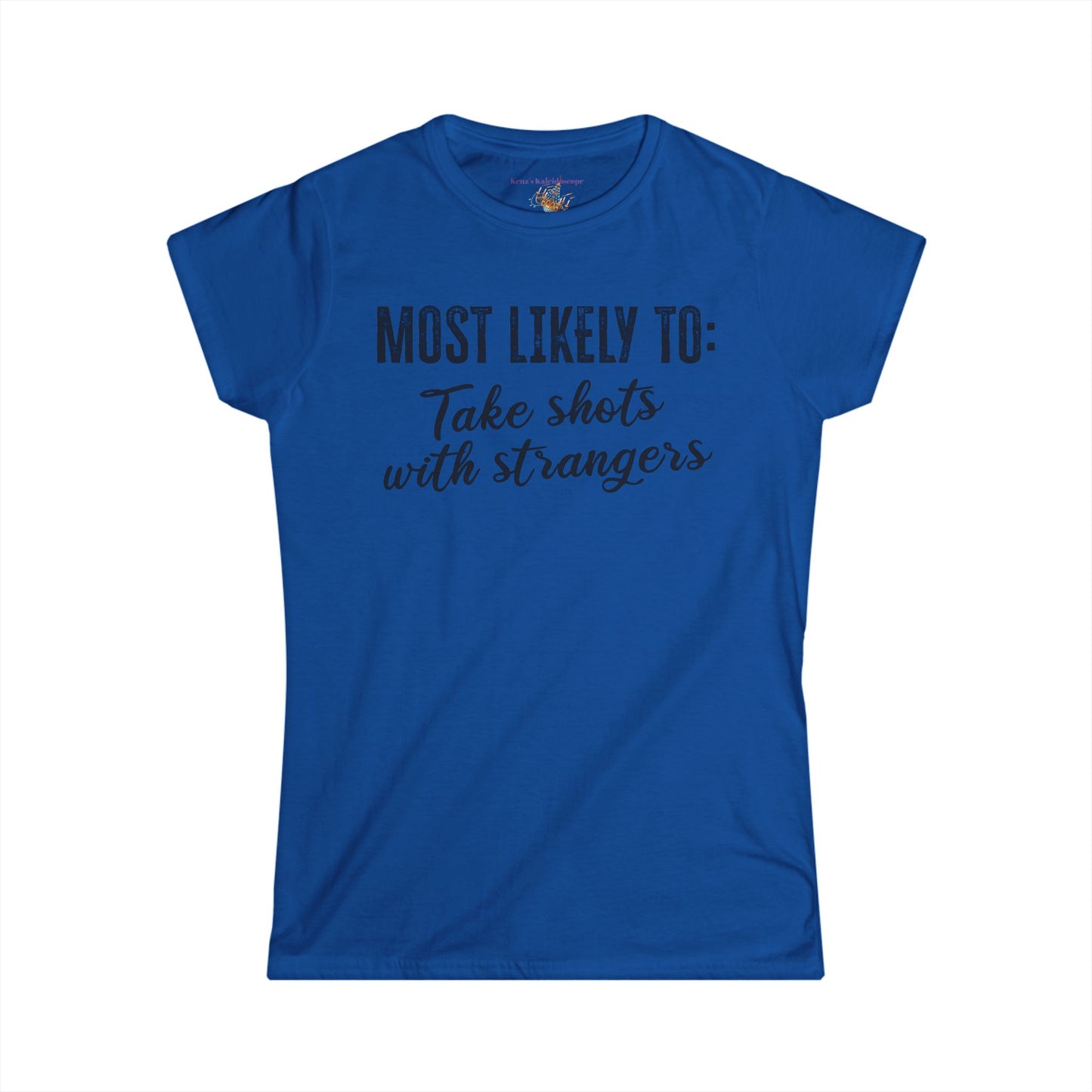 Bachelorette Party, Most Likely To, S-2XL, Women's Softstyle Tee