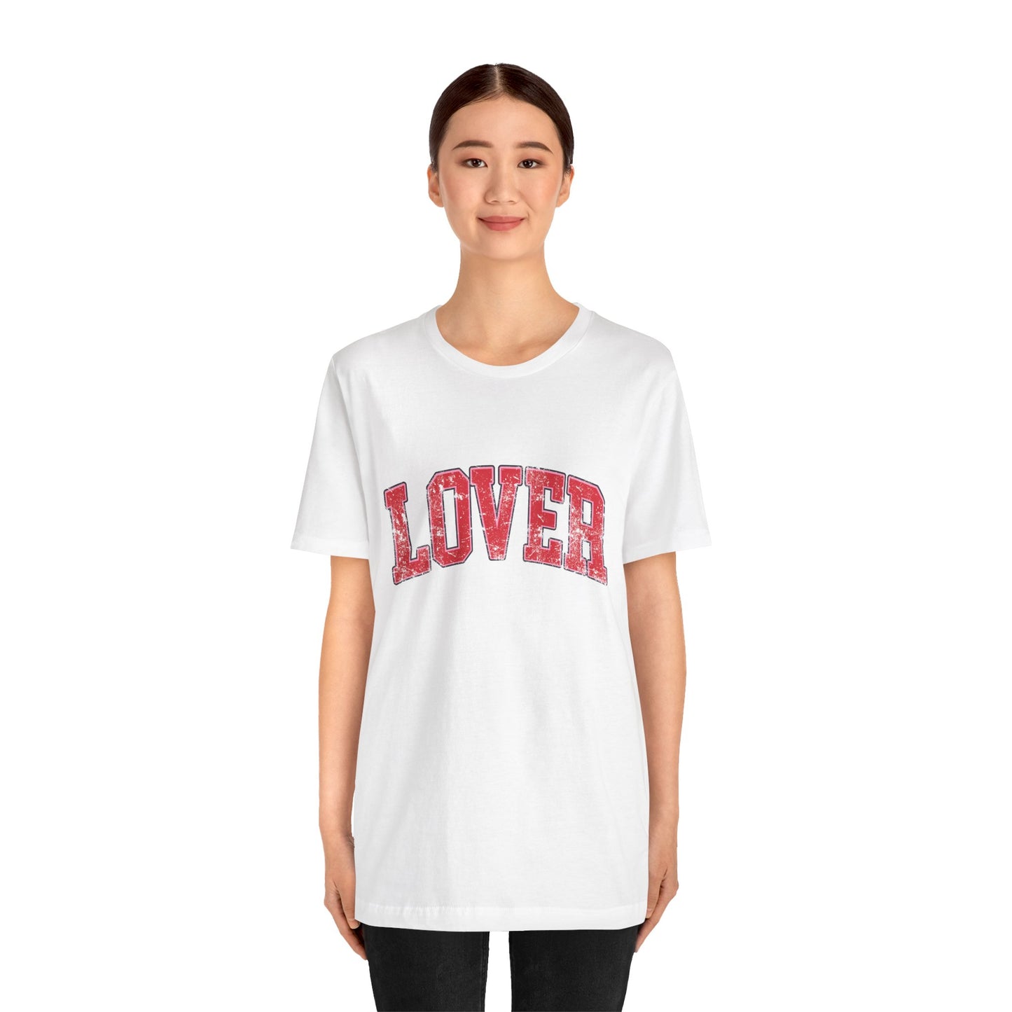 Lover Valentines Day Unisex Jersey Short Sleeve Tee