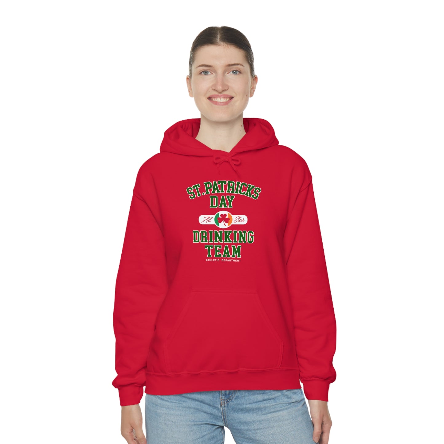 Unisex St Patrick's Day Drinking Team Hooded Sweatshirt