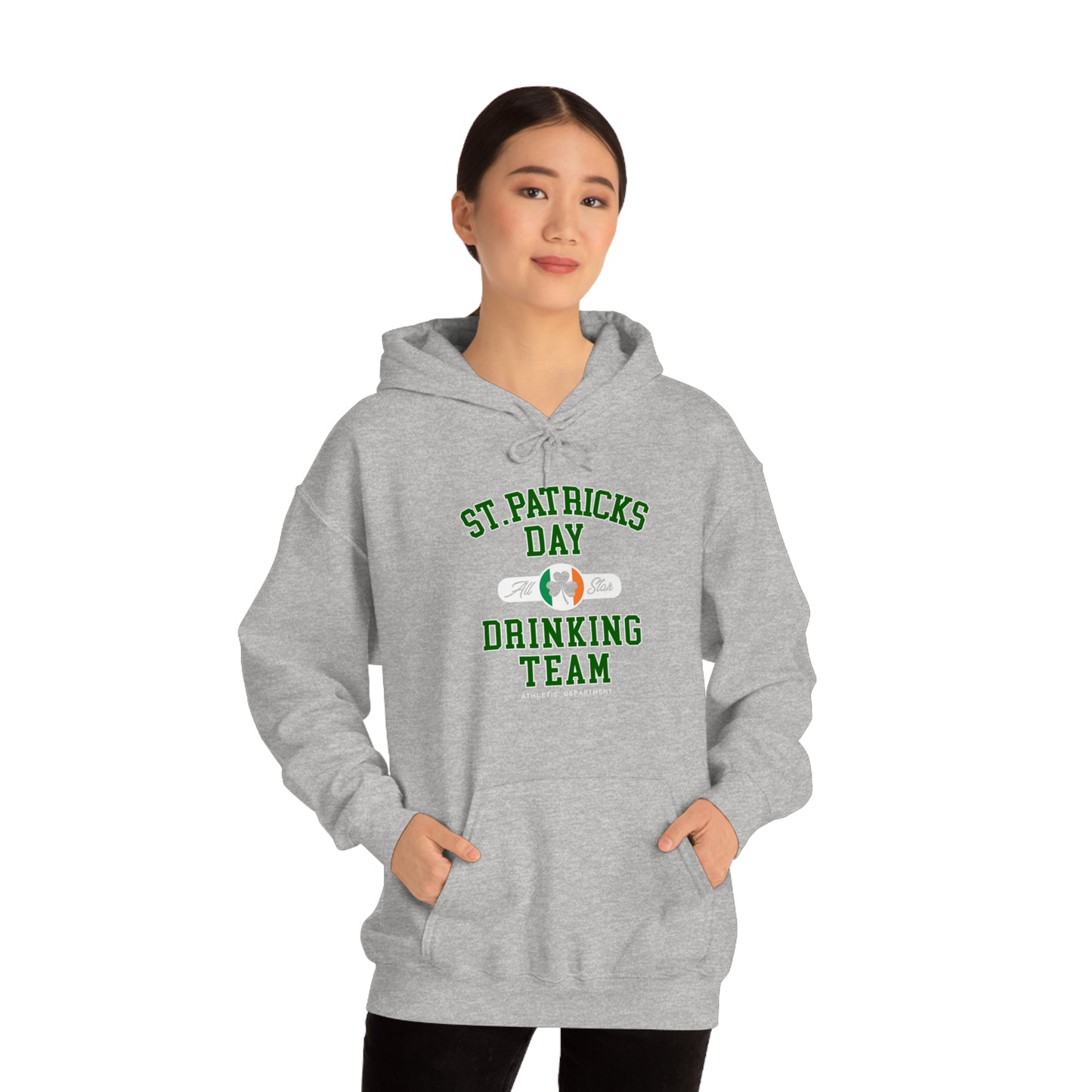 Unisex St Patrick's Day Drinking Team Hooded Sweatshirt