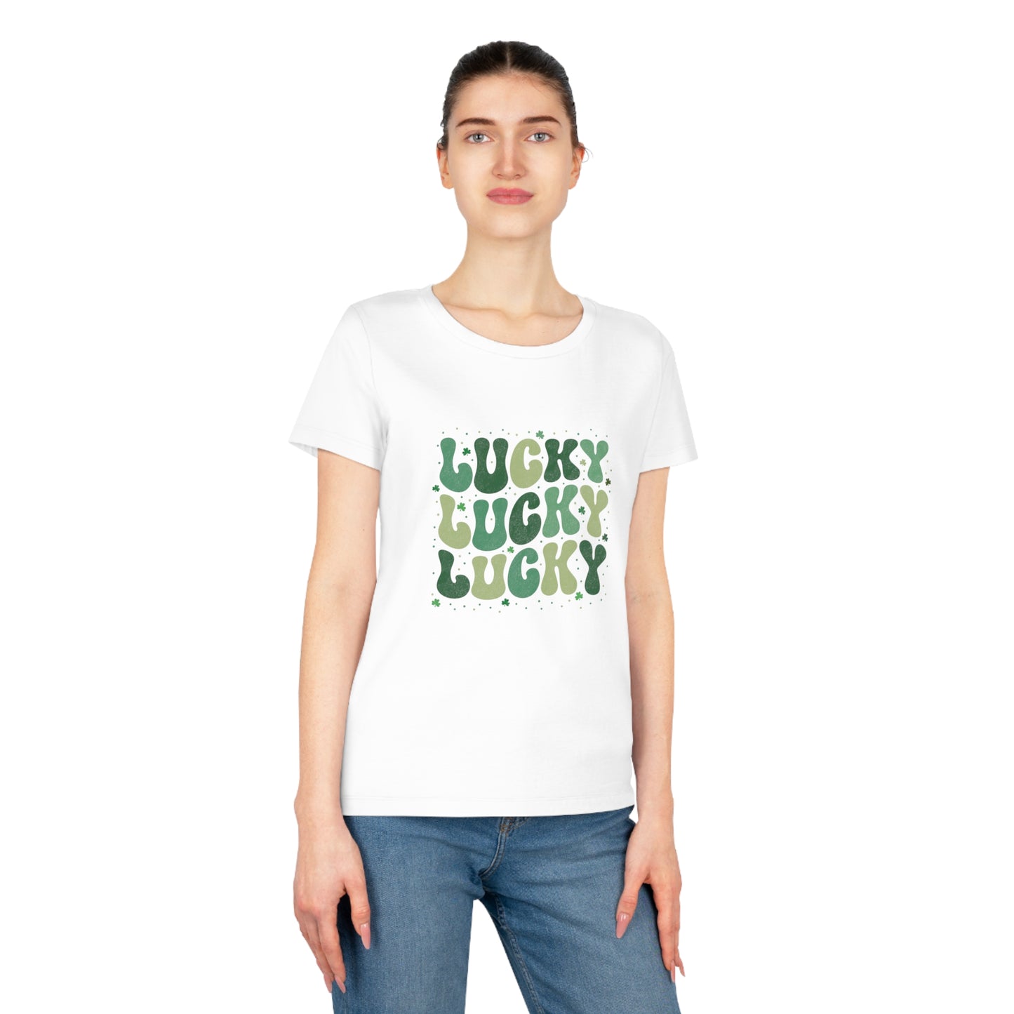 Women's Vintage Lucky St Patricks T-Shirt
