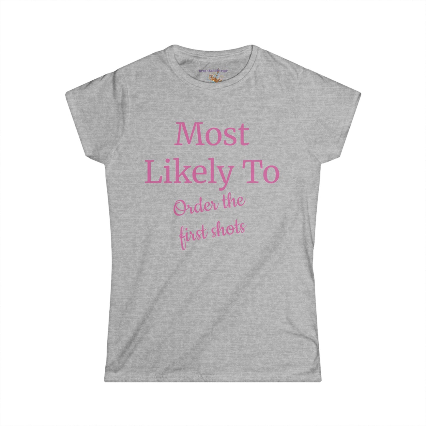 Bachelorette Party Most Likely To, S-2XL, Women's Softstyle Tee