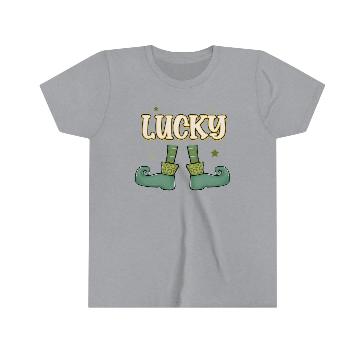 Lucky St Patricks Day Youth Short Sleeve Tee