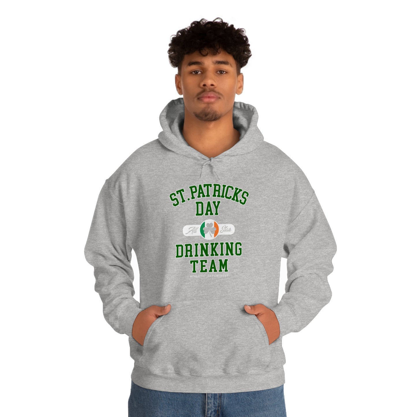 Unisex St Patrick's Day Drinking Team Hooded Sweatshirt