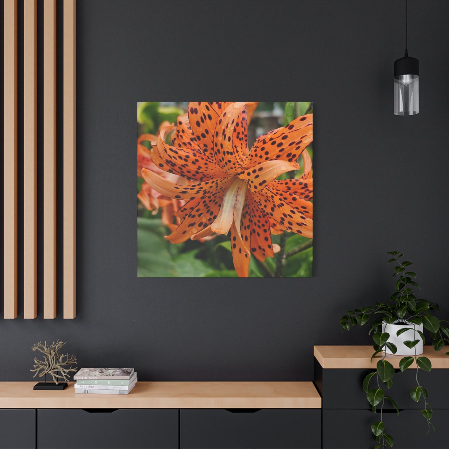 Tigerlily Thunderdome, Matte Canvas, Stretched, 1.25"