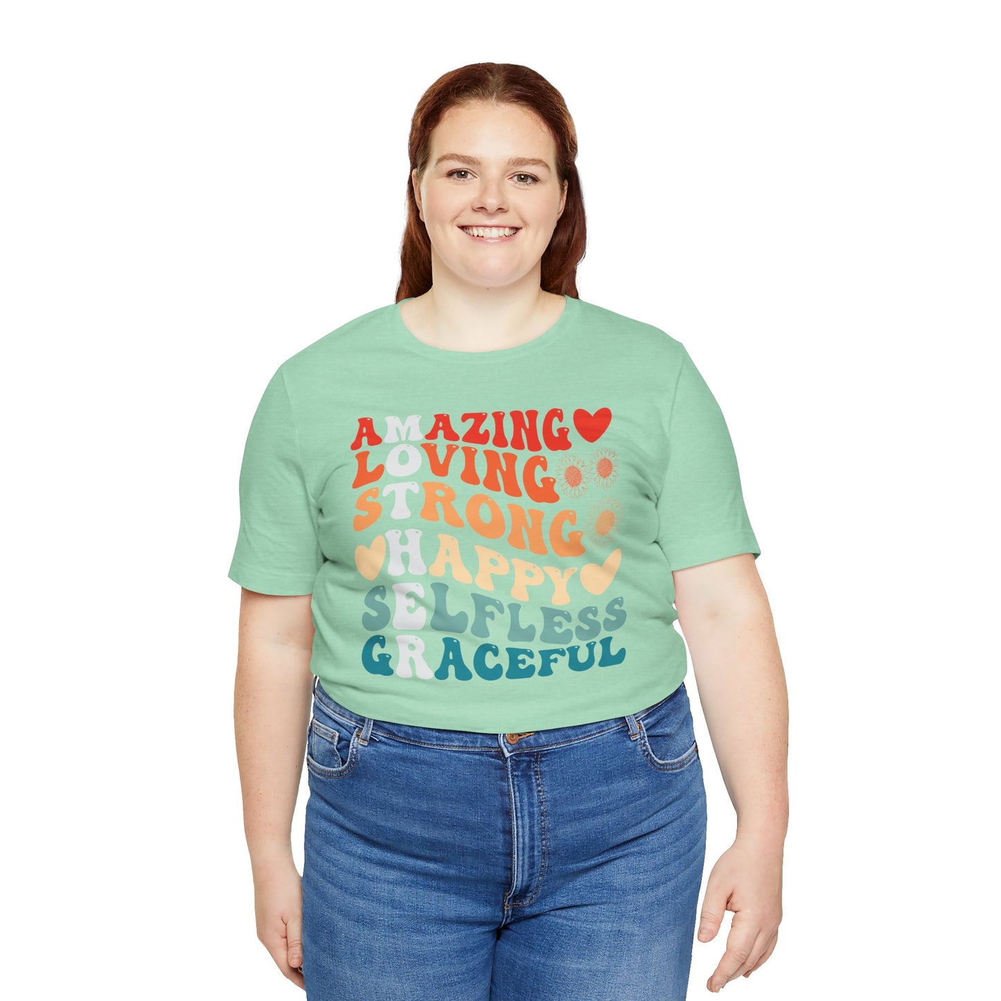 Mother's Day, Amazing Mother, XS-3XL, Unisex Jersey Short Sleeve Tee