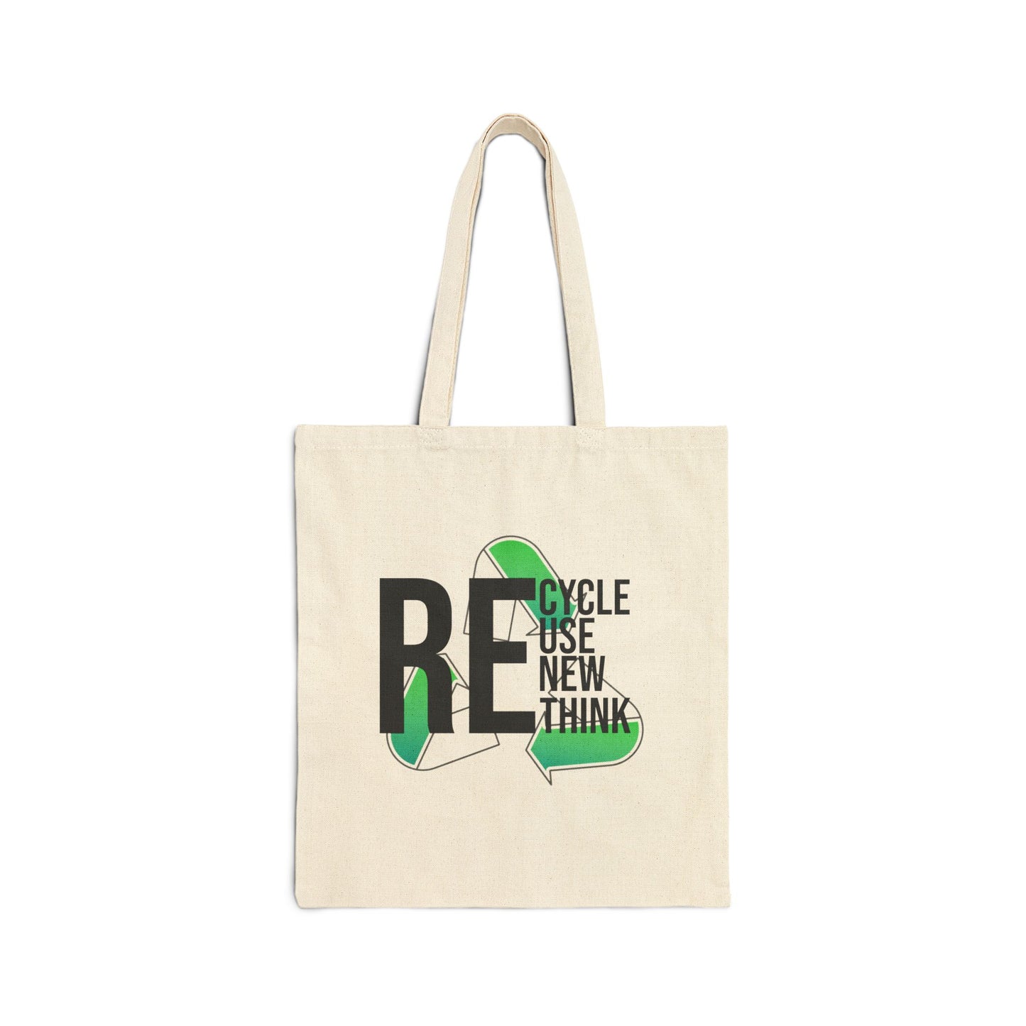 Recycle Reuse Renew Rethink C*nt, Eco-Friendly Reusable Cotton Canvas Tote Bag - Perfect for Shopping, Beach, Gifts, Sustainability, Everyday Use