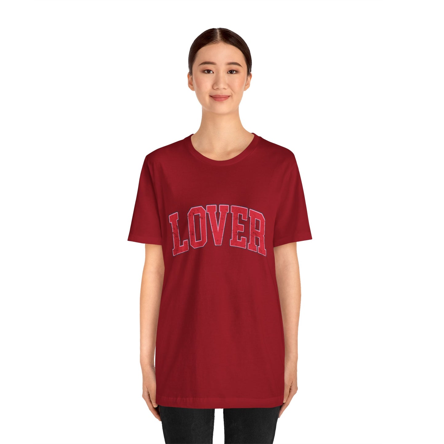 Lover Valentines Day Unisex Jersey Short Sleeve Tee