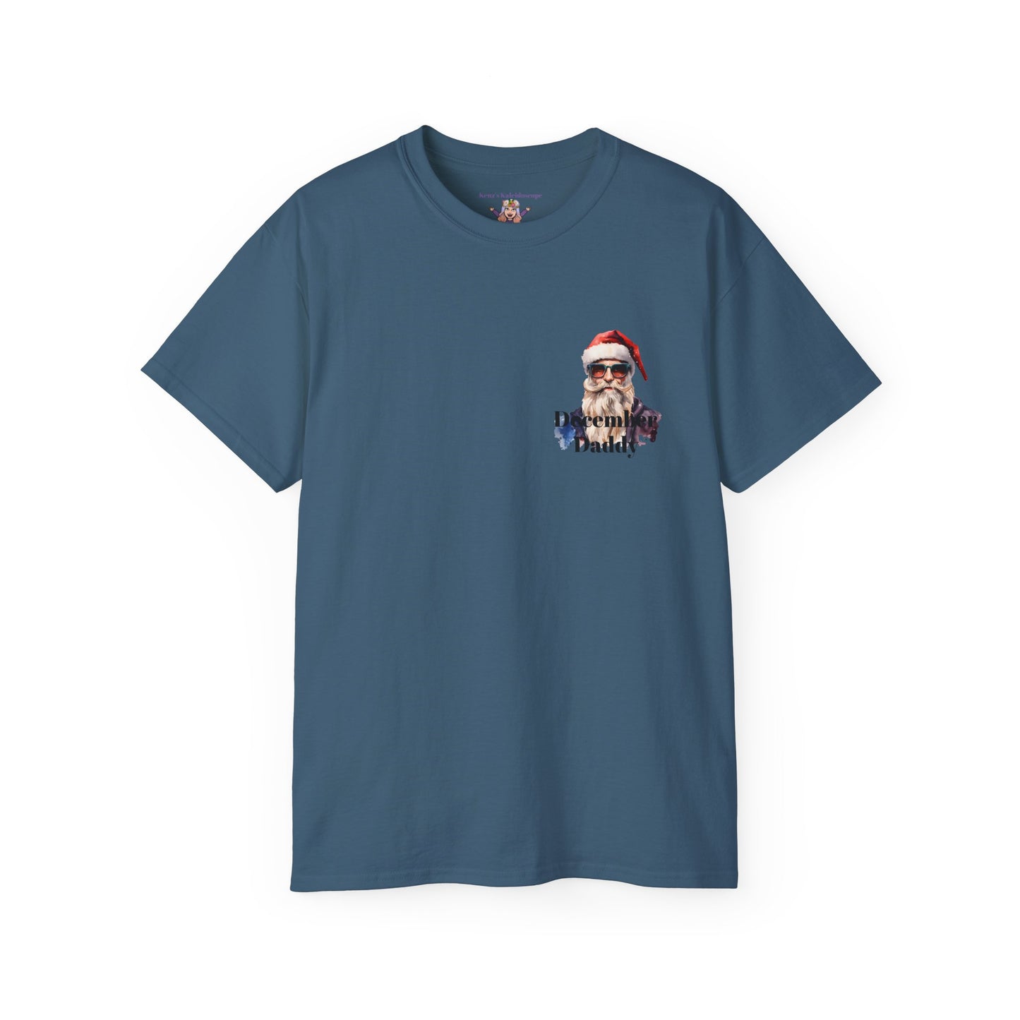 December Daddy Santa Holiday Unisex Ultra Cotton Tee