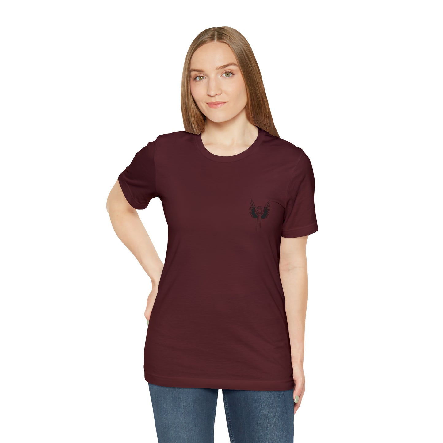 Anne and Scott, Maid of Honor, Valkyrie, Unisex Jersey Short Sleeve Tee