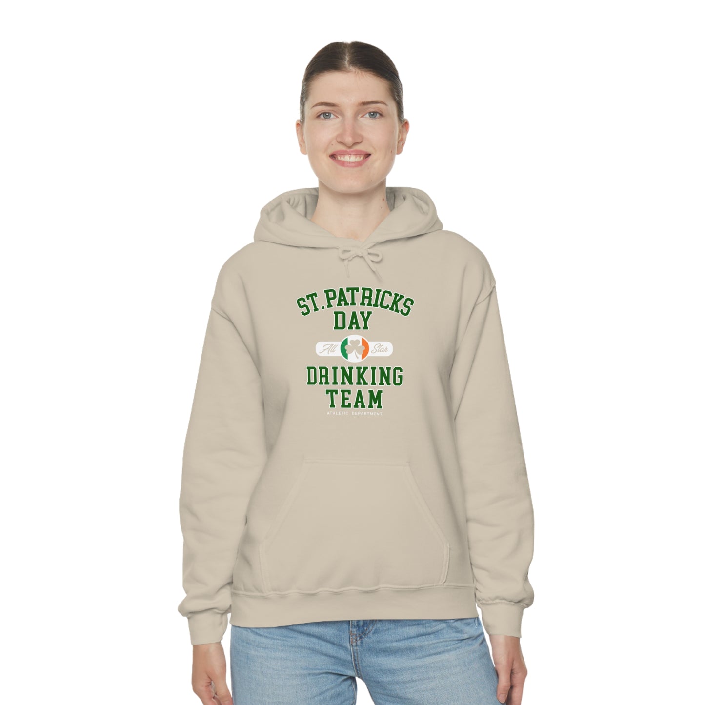 Unisex St Patrick's Day Drinking Team Hooded Sweatshirt