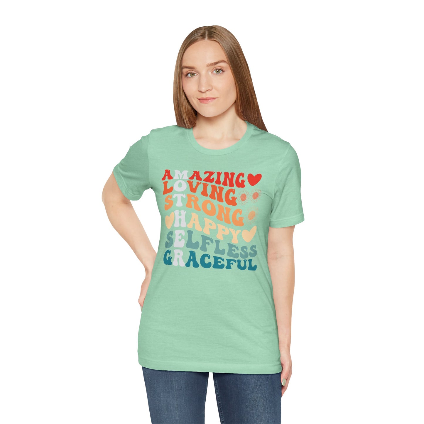 Mother's Day, Amazing Mother, XS-3XL, Unisex Jersey Short Sleeve Tee