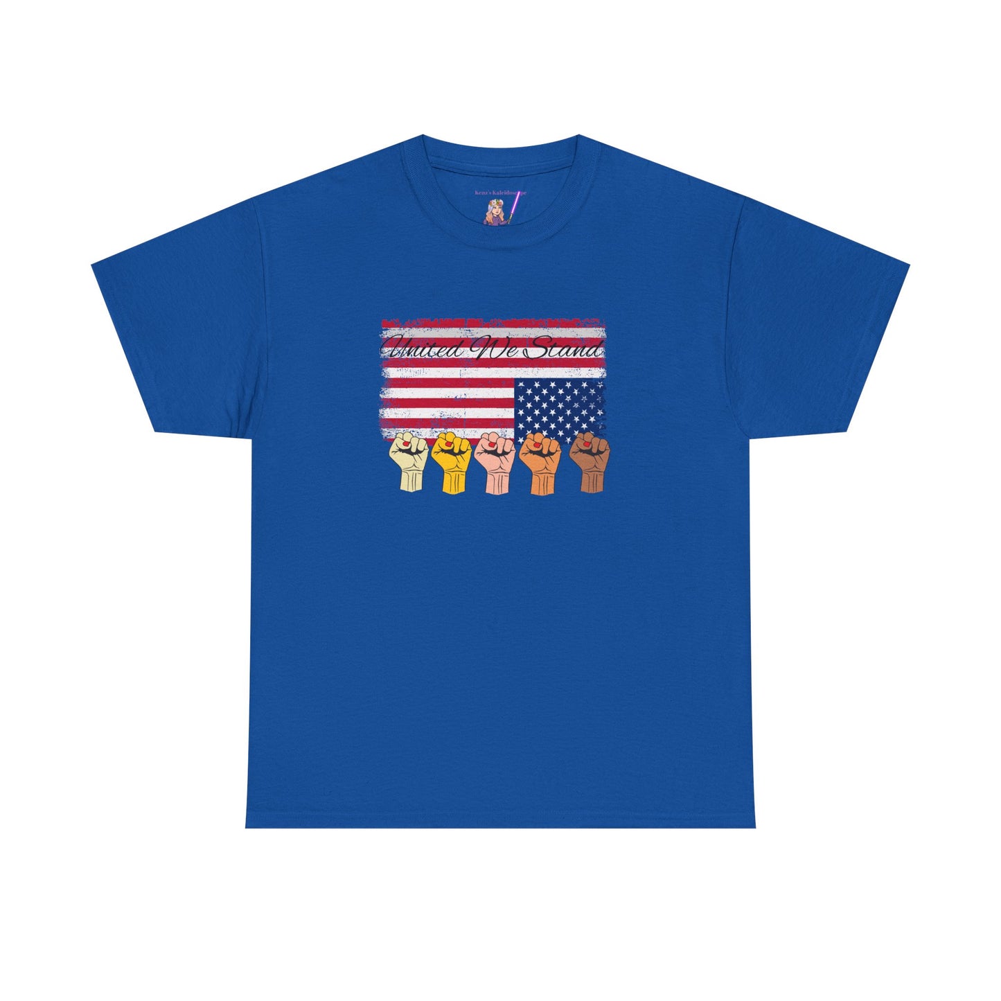 Patriotic T-Shirt, Unity Graphic Tee, American Pride Shirt, USA Flag Apparel