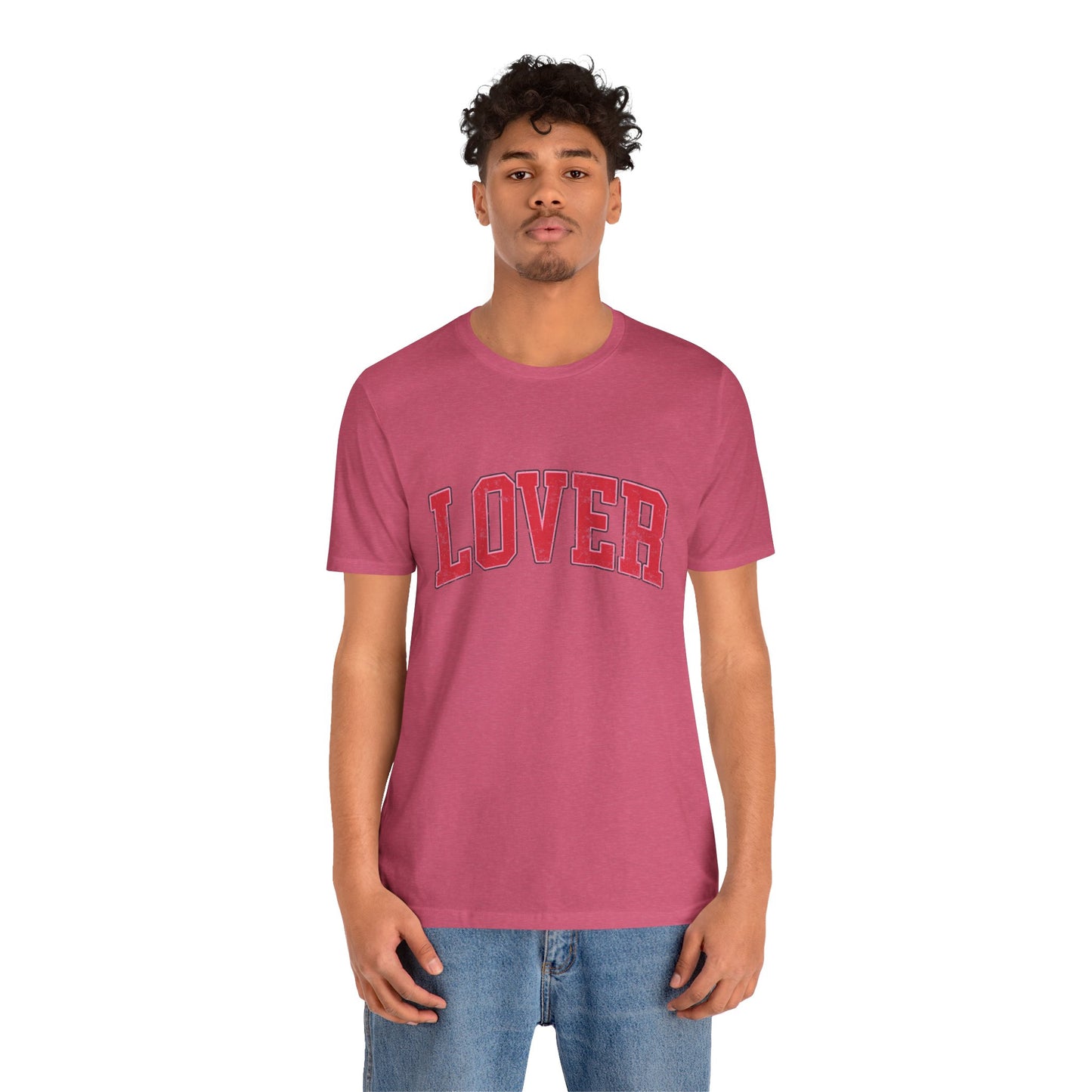 Lover Valentines Day Unisex Jersey Short Sleeve Tee