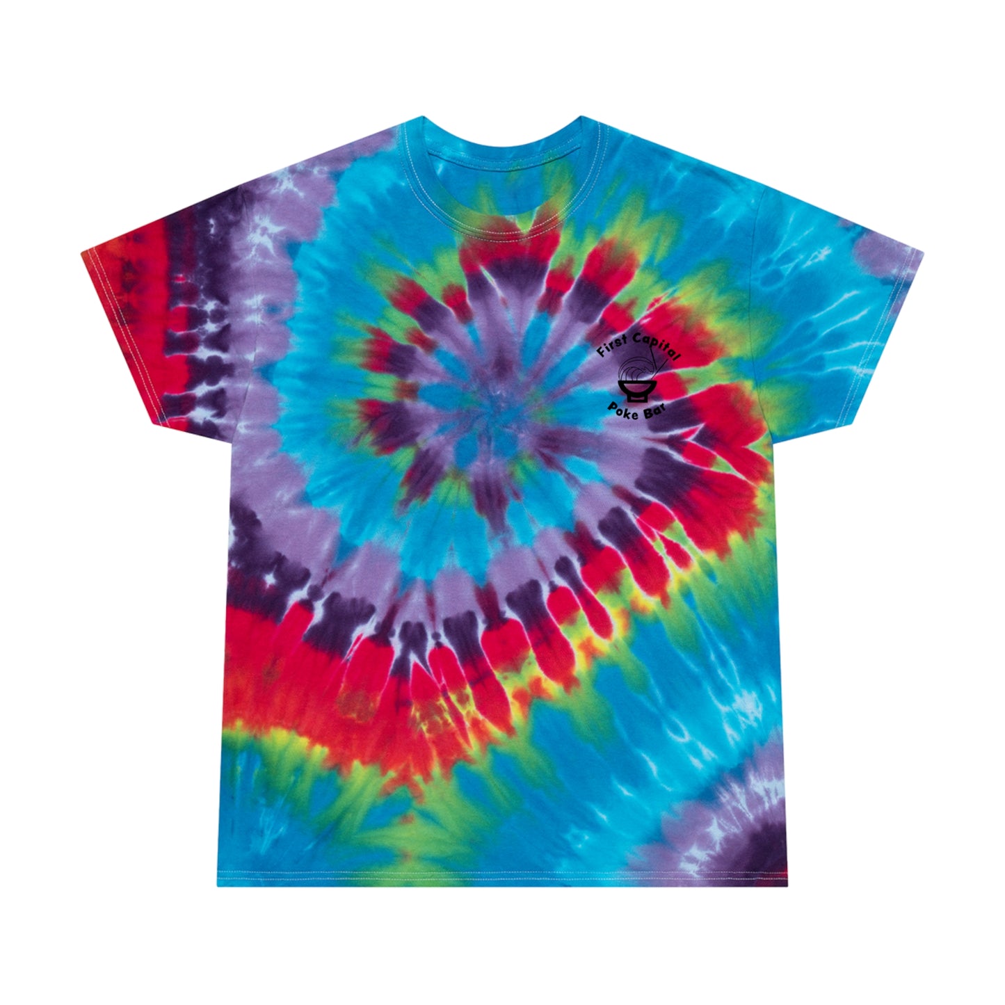 First Capital Custom, Tie-Dye Tee, Spiral