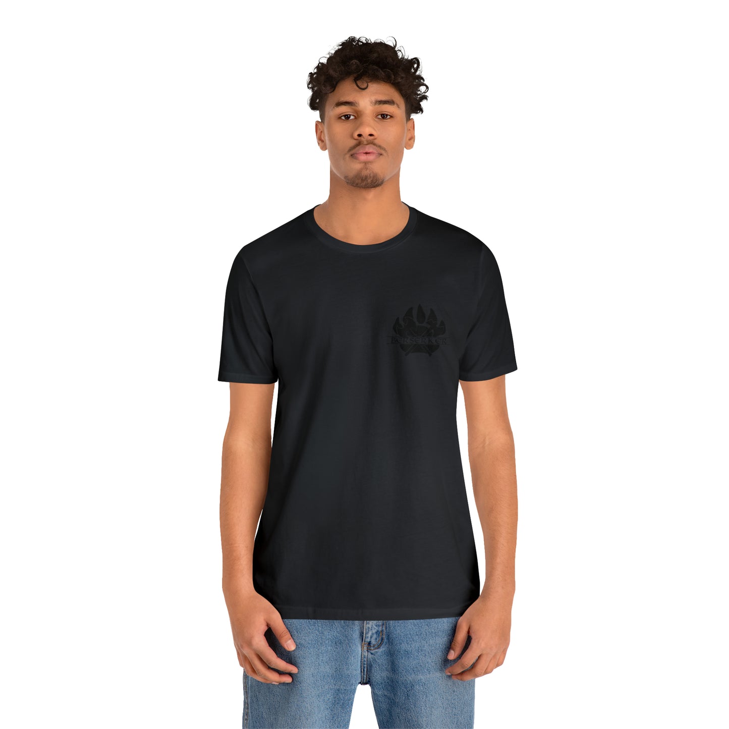 Anne and Scott, Best Man Berserker, Unisex Jersey Short Sleeve Tee