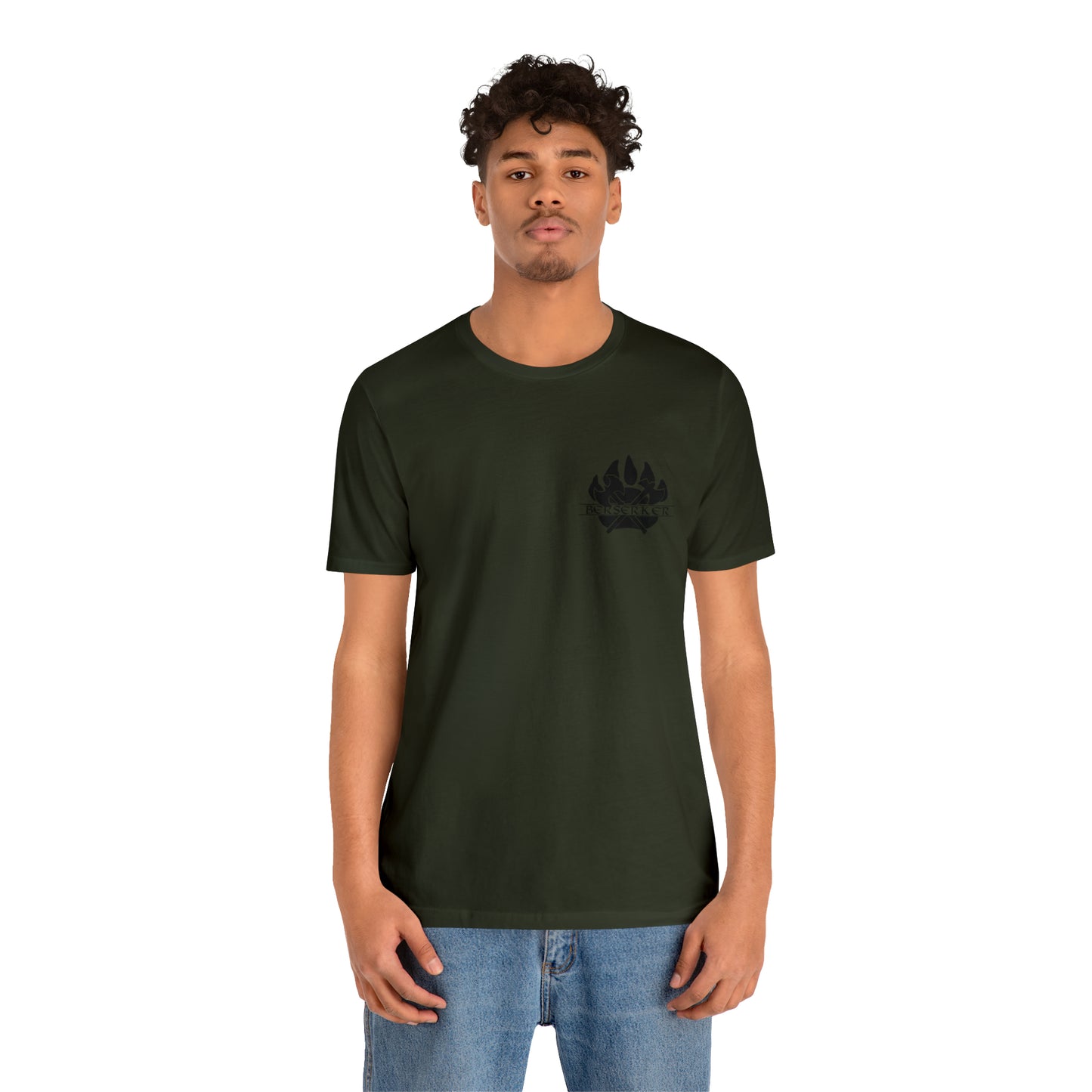 Anne and Scott, Best Man Berserker, Unisex Jersey Short Sleeve Tee