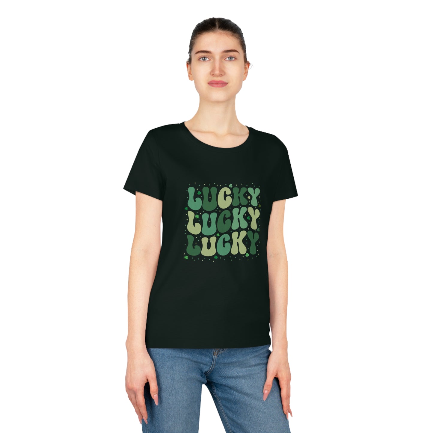 Women's Vintage Lucky St Patricks T-Shirt