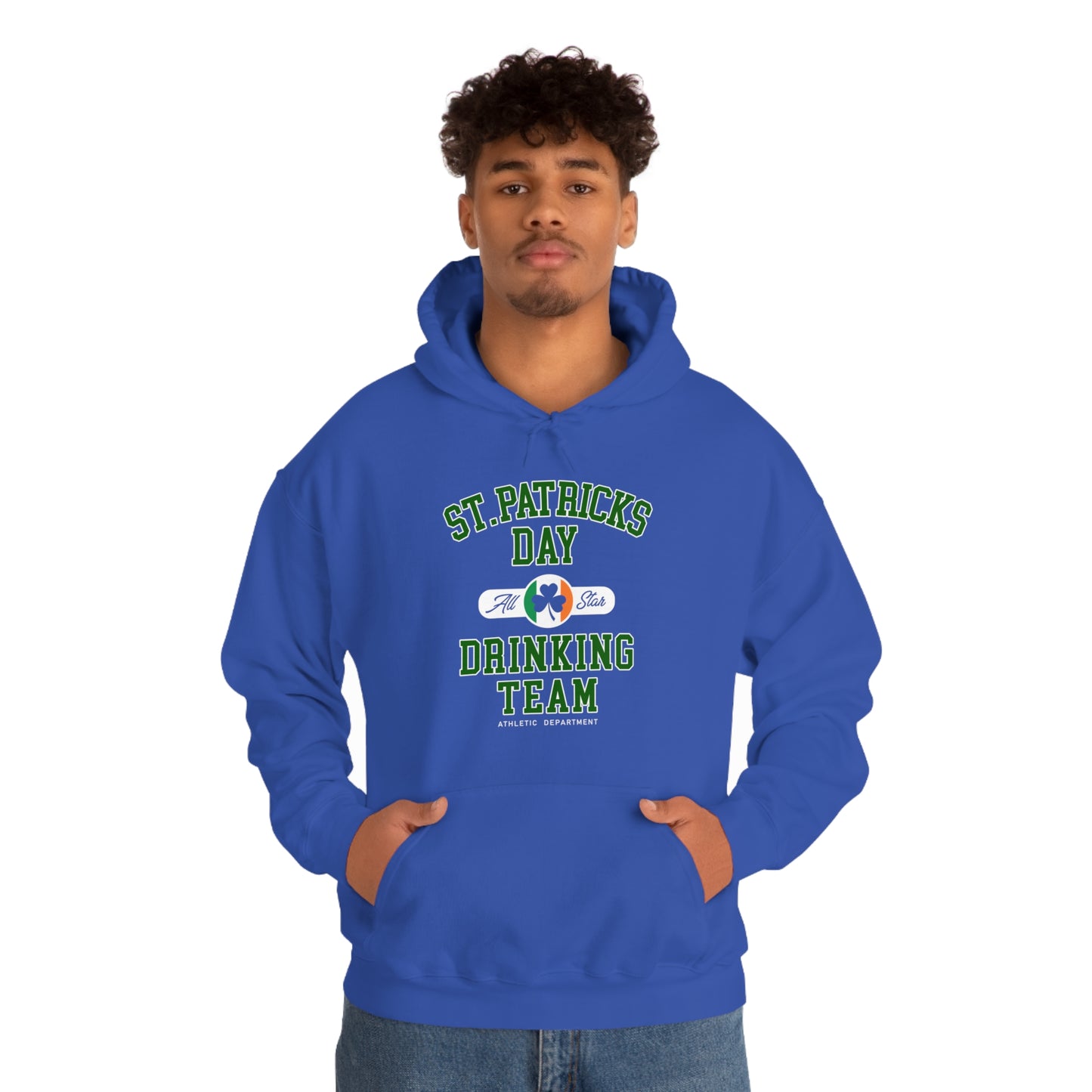 Unisex St Patrick's Day Drinking Team Hooded Sweatshirt