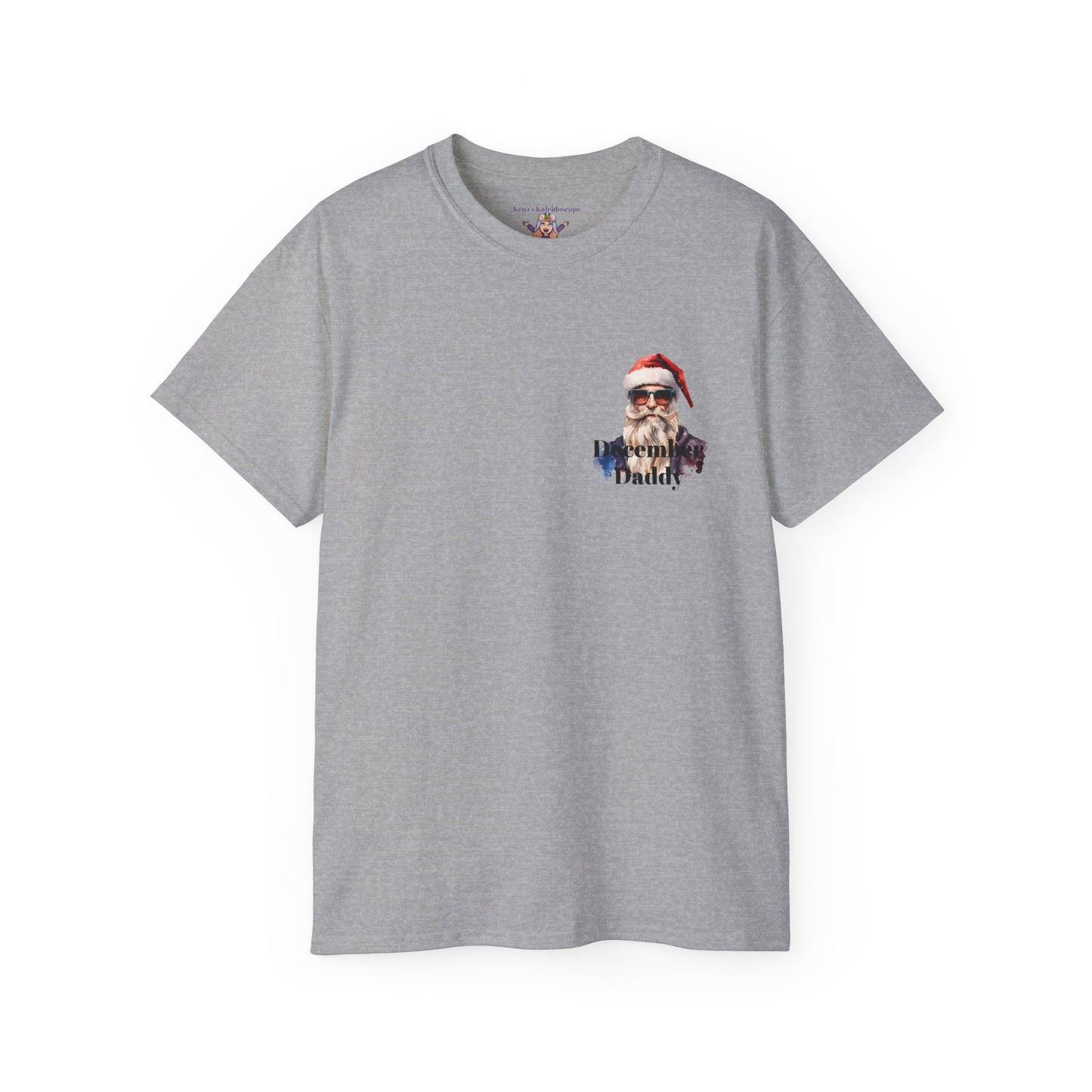 December Daddy Santa Holiday Unisex Ultra Cotton Tee