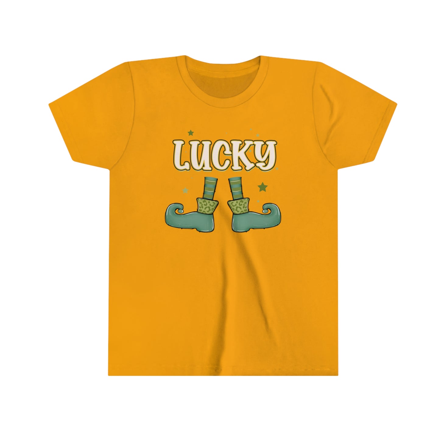 Lucky St Patricks Day Youth Short Sleeve Tee