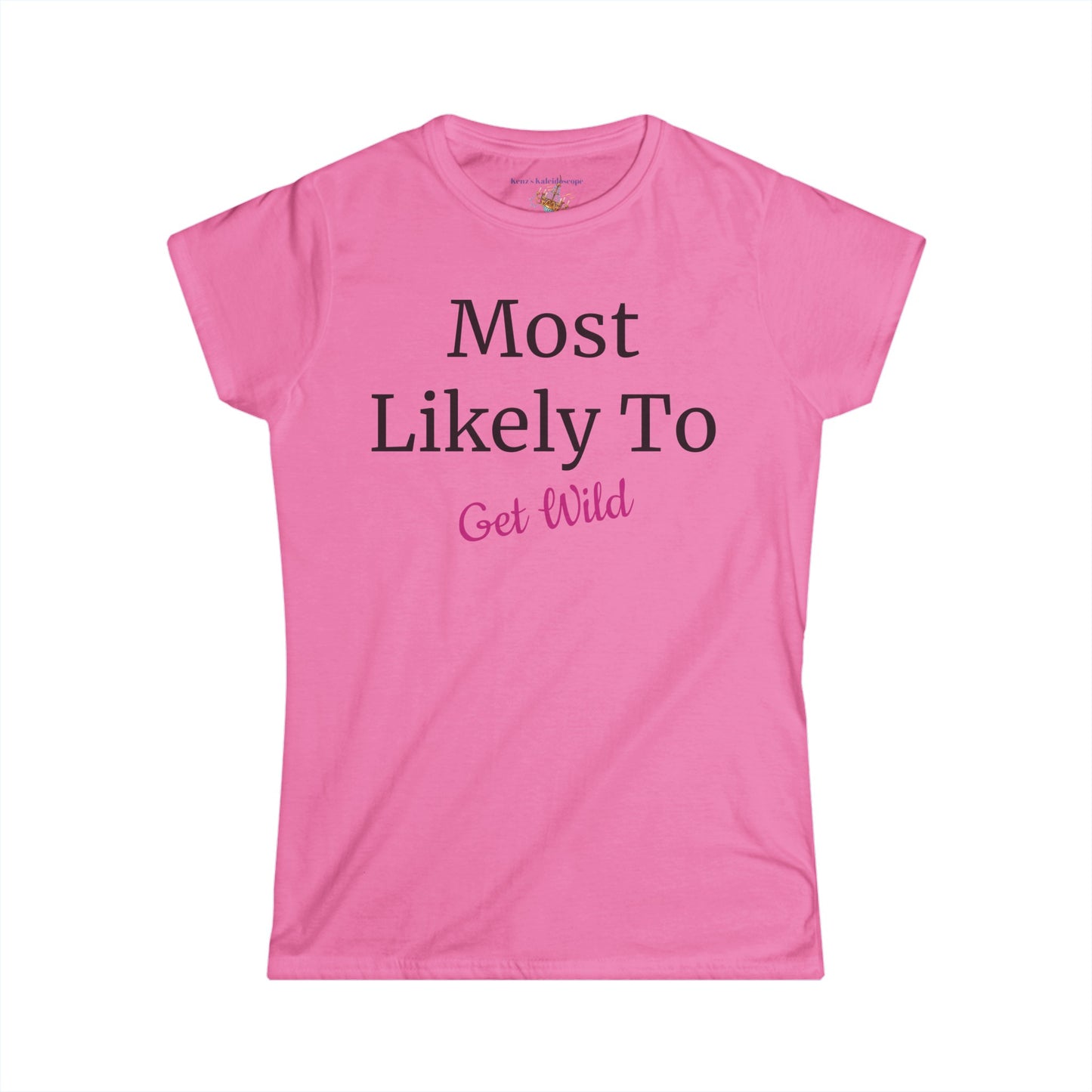 Bachelorette Party, Most Likely To, S-2XL, Women's Softstyle Tee