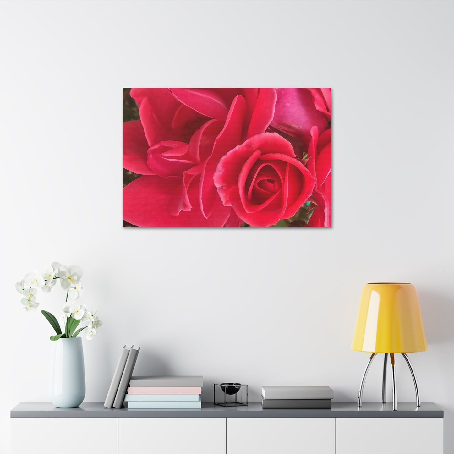 Painting The Roses Red, Canvas Stretched, 1.5''
