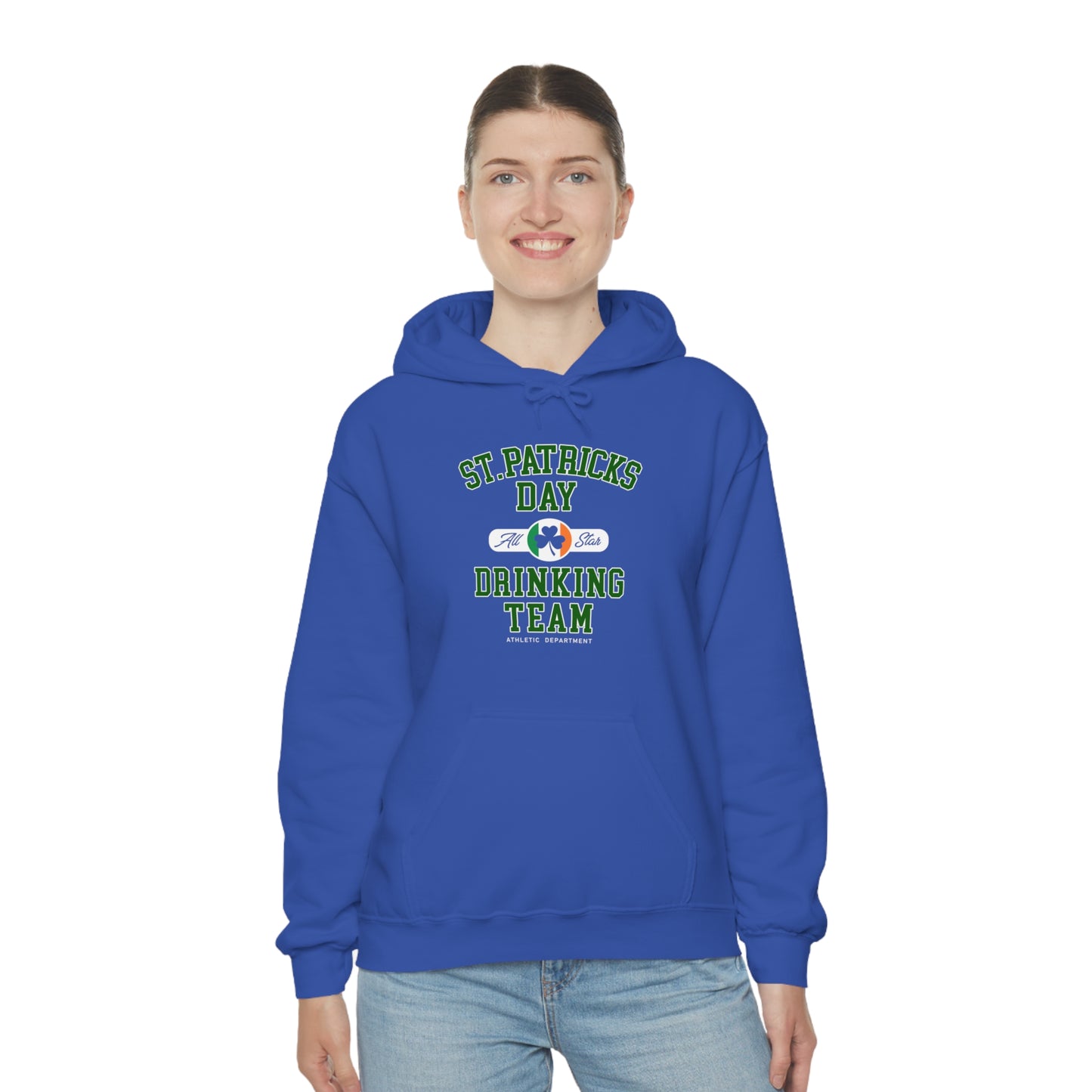 Unisex St Patrick's Day Drinking Team Hooded Sweatshirt