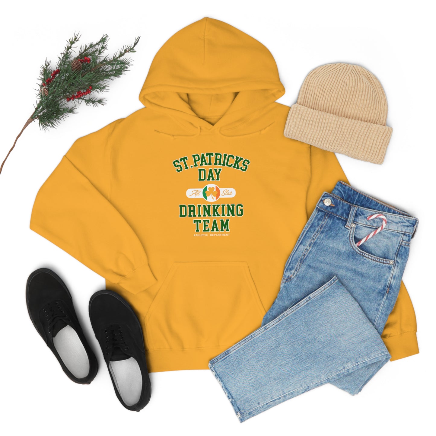 Unisex St Patrick's Day Drinking Team Hooded Sweatshirt