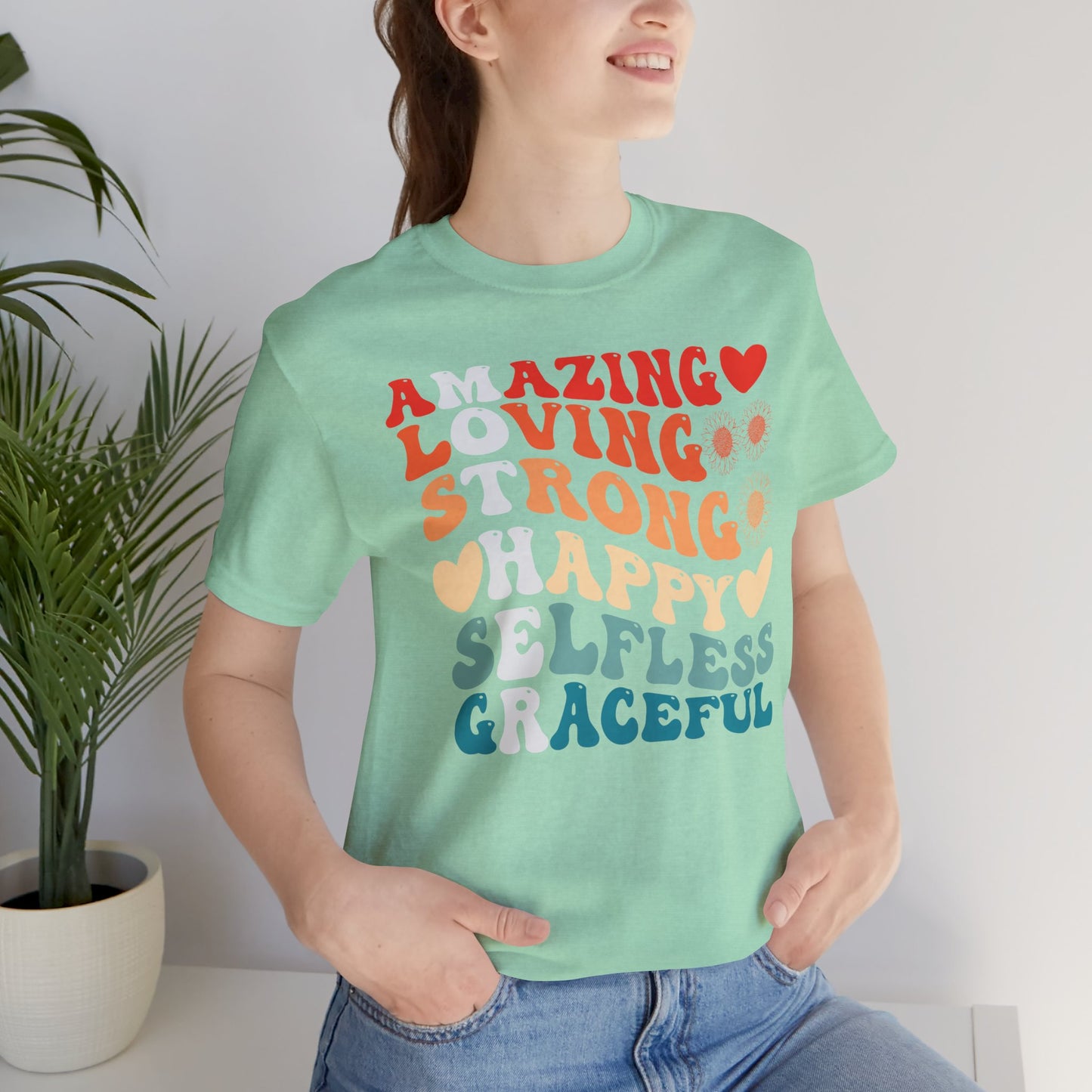 Mother's Day, Amazing Mother, XS-3XL, Unisex Jersey Short Sleeve Tee