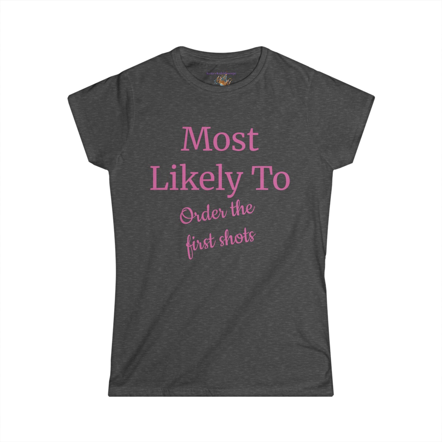 Bachelorette Party Most Likely To, S-2XL, Women's Softstyle Tee