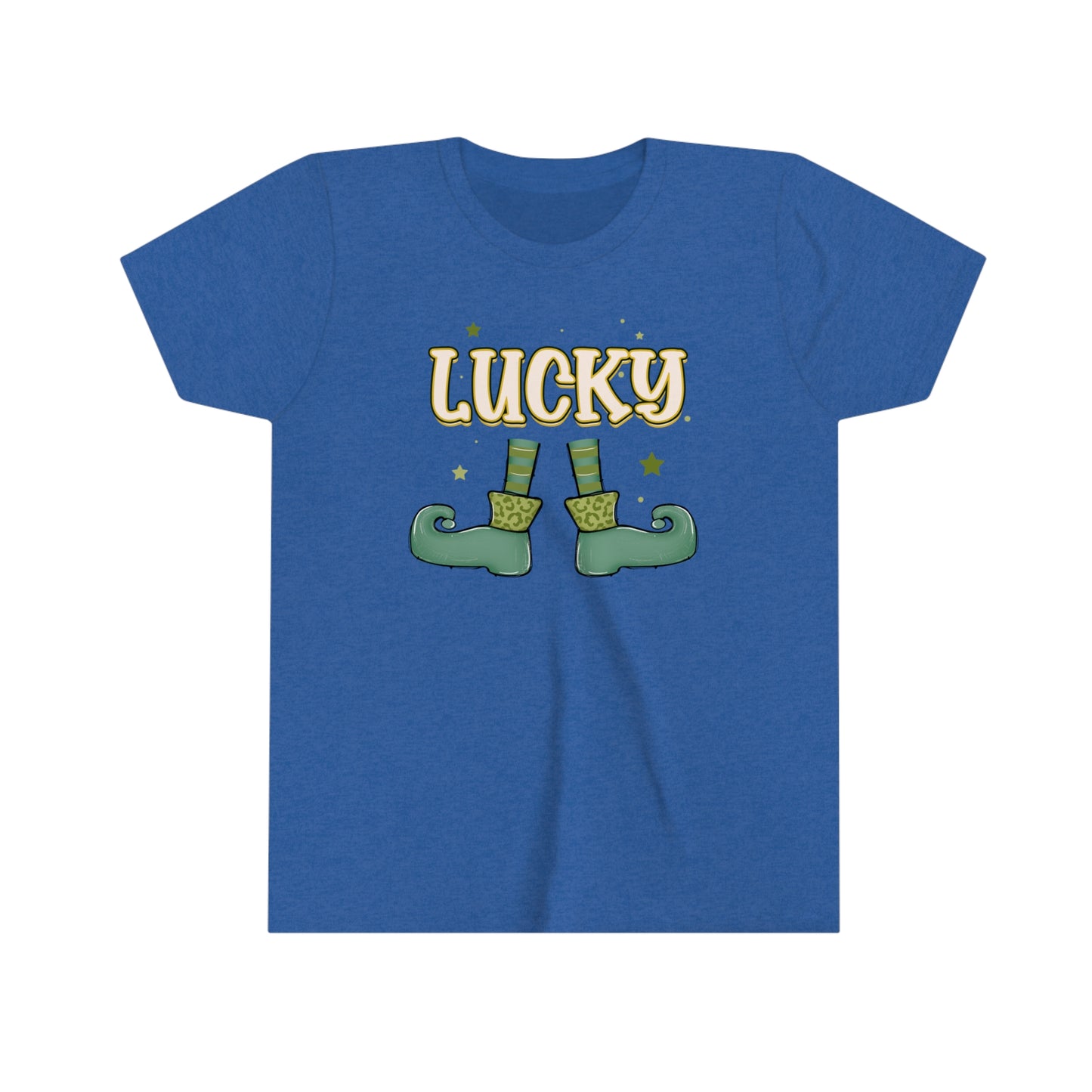 Lucky St Patricks Day Youth Short Sleeve Tee
