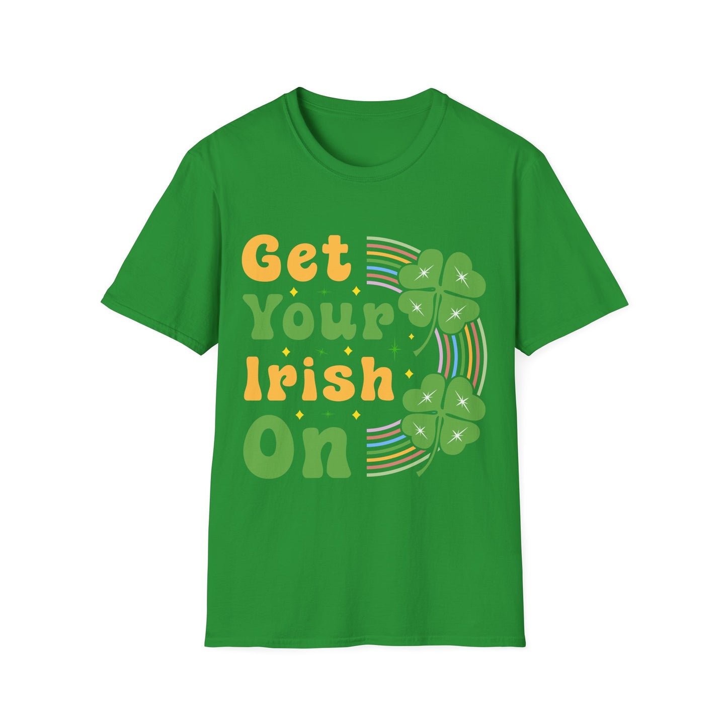Unisex St Patricks Day Get Your Irish On Softstyle T-Shirt