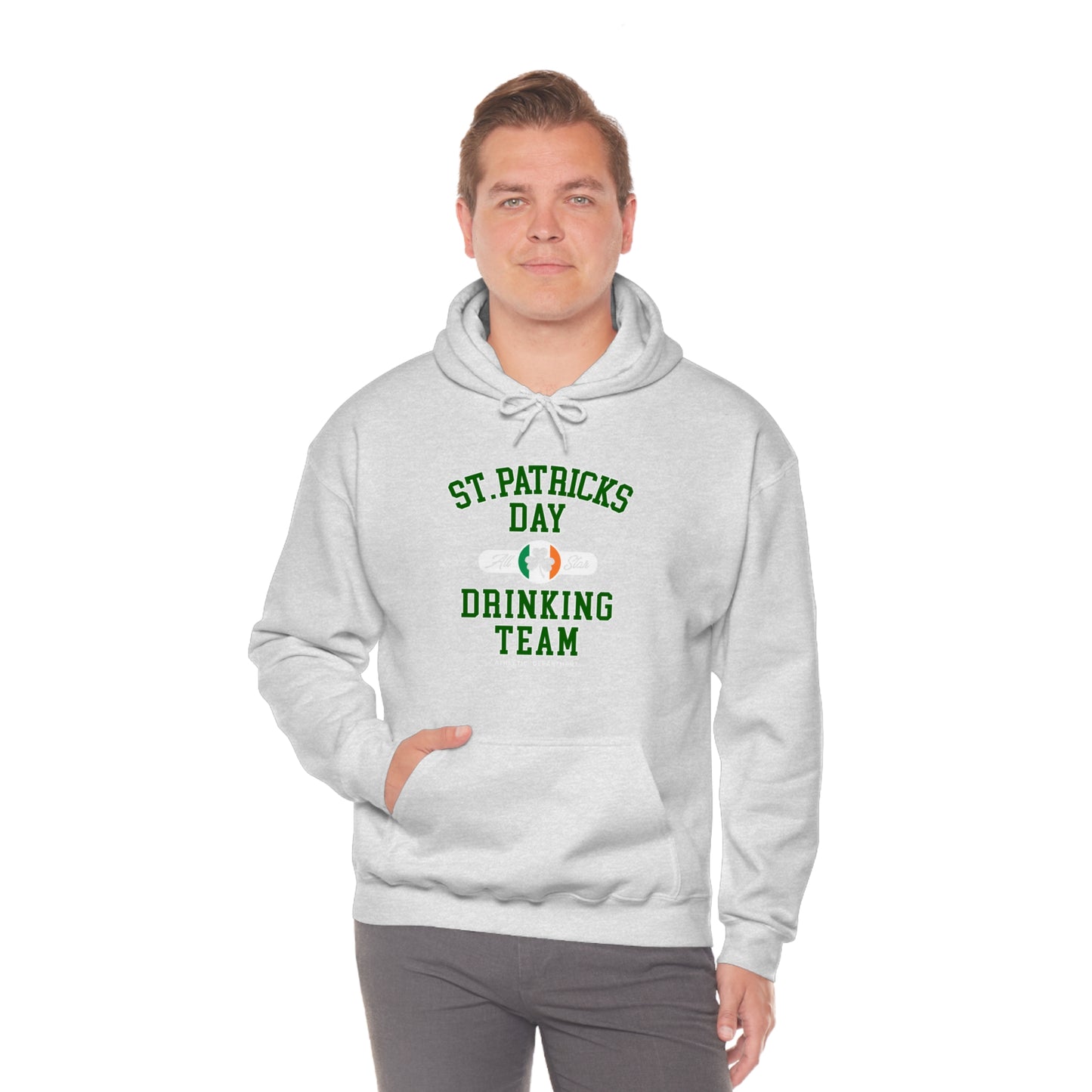 Unisex St Patrick's Day Drinking Team Hooded Sweatshirt