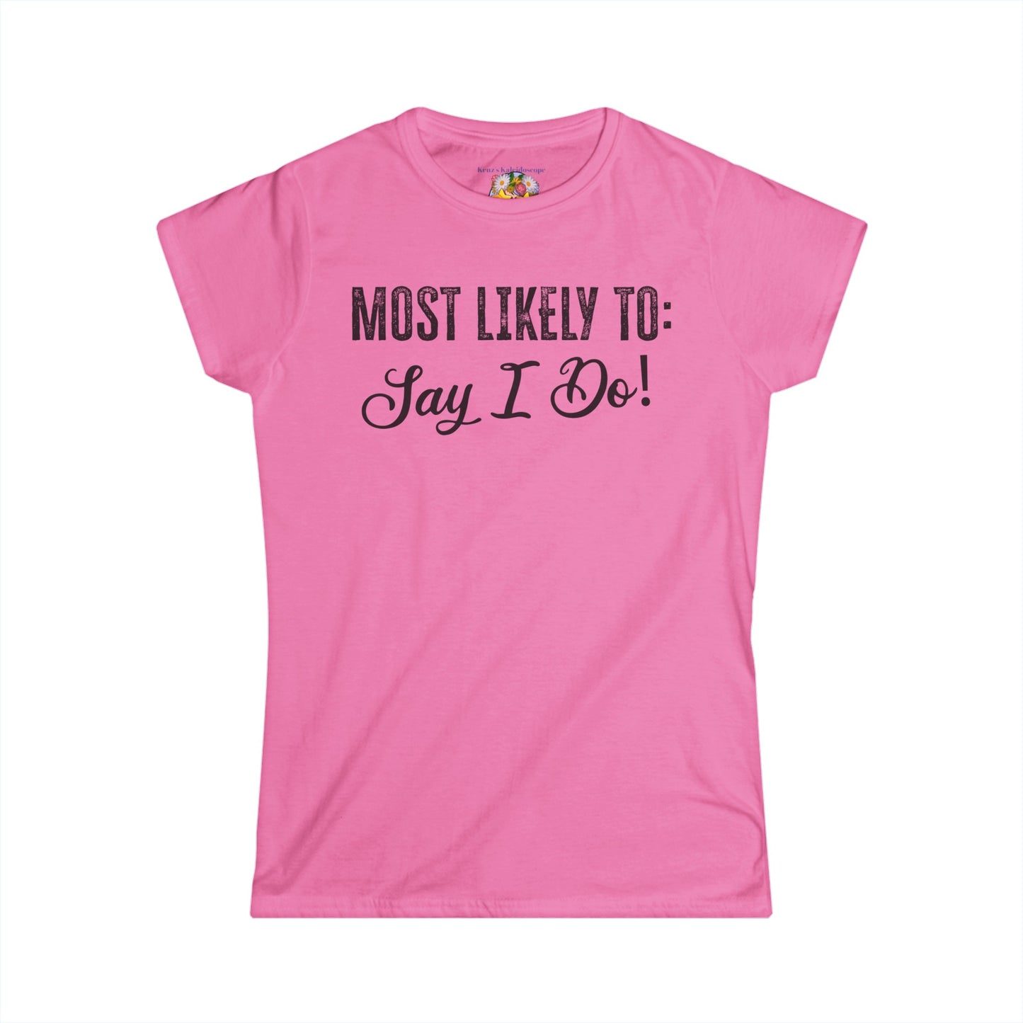 Bachelorette Party, Most Likely To, S-2XL, Women's Softstyle Tee