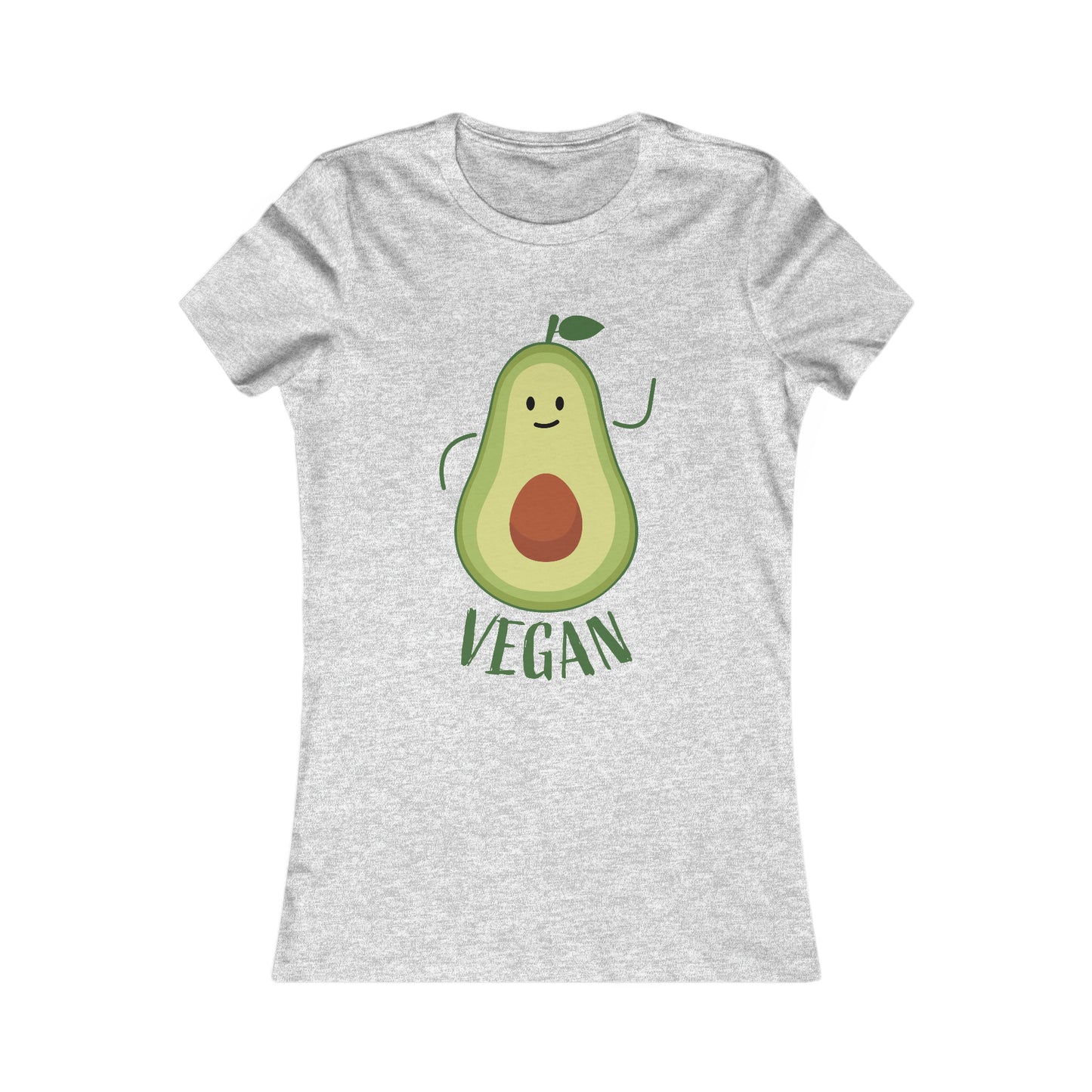 Women's Vegan Tee, S-2XL, Avocado, Plant Based