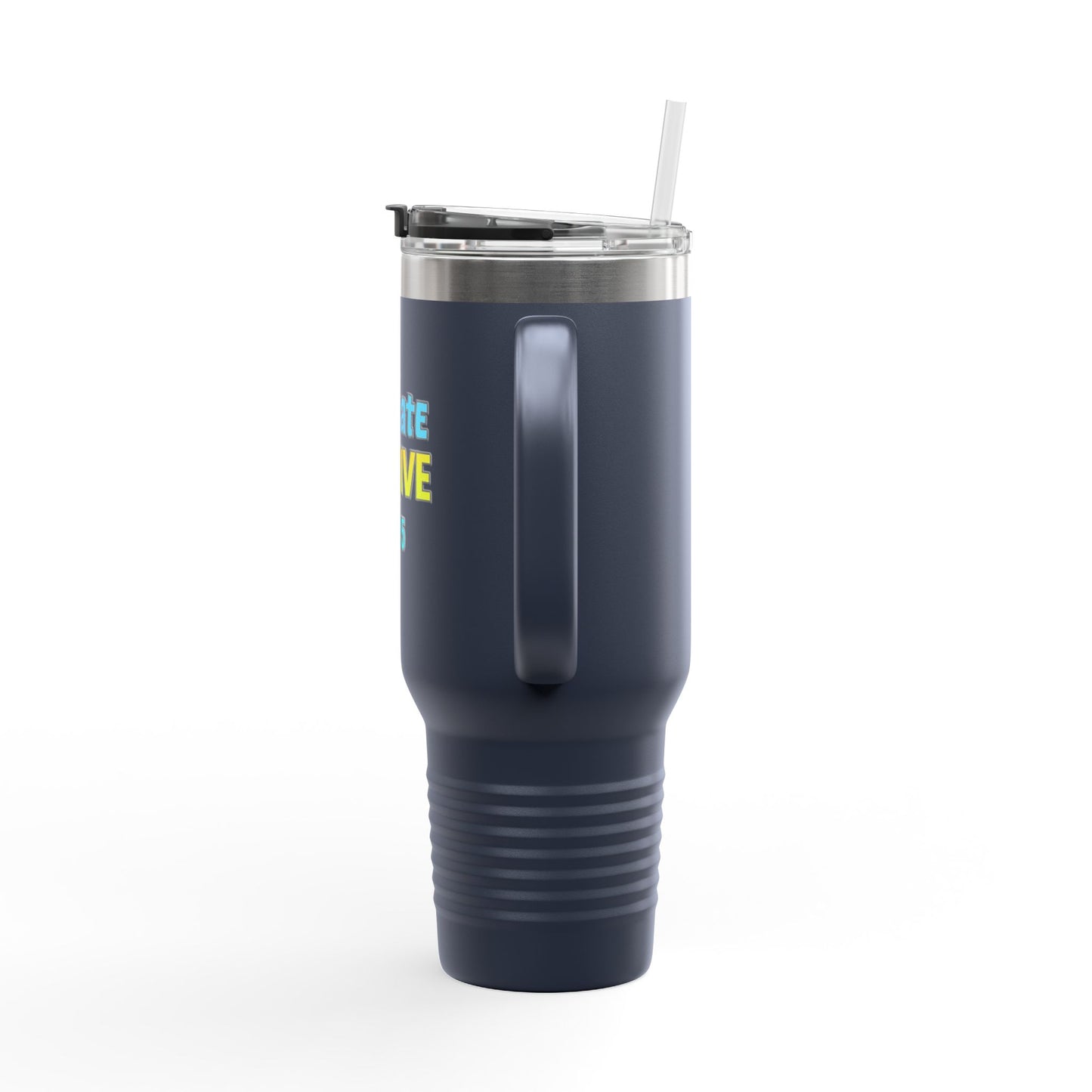Hydrate & Thrive in 2025, Motivational Beverage Container, Insulated Travel Mug, Eco-Friendly Coffee Tumbler, Large Capacity Tea Flask,