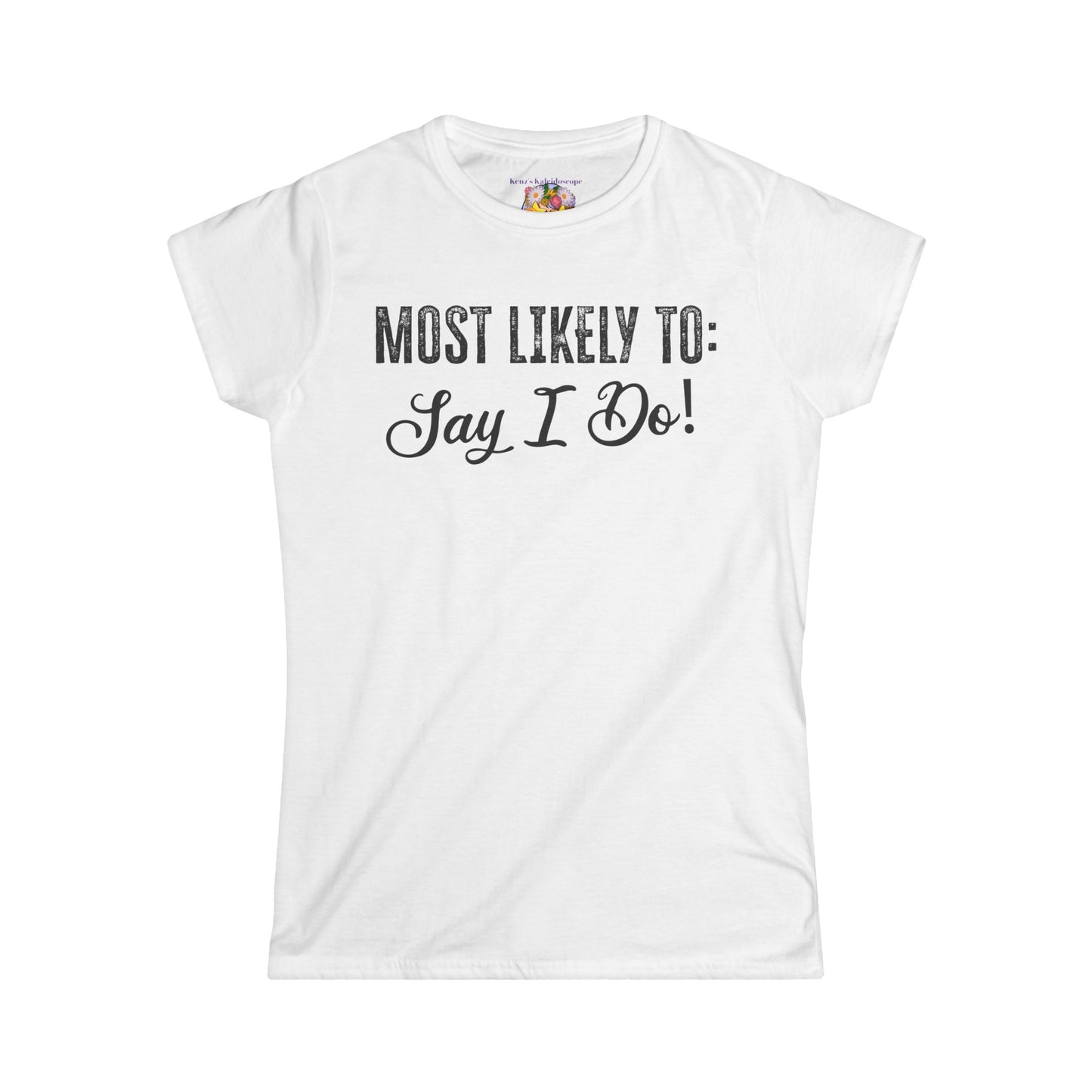 Bachelorette Party, Most Likely To, S-2XL, Women's Softstyle Tee